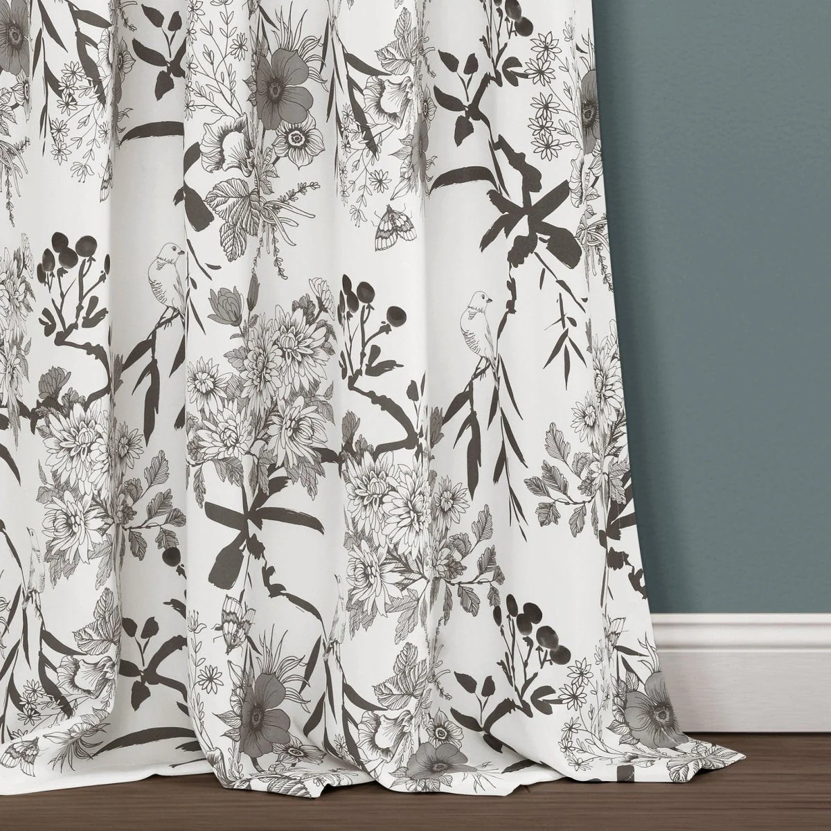 Botanical Garden Light Filtering Window Curtain Panel Set - Image 18