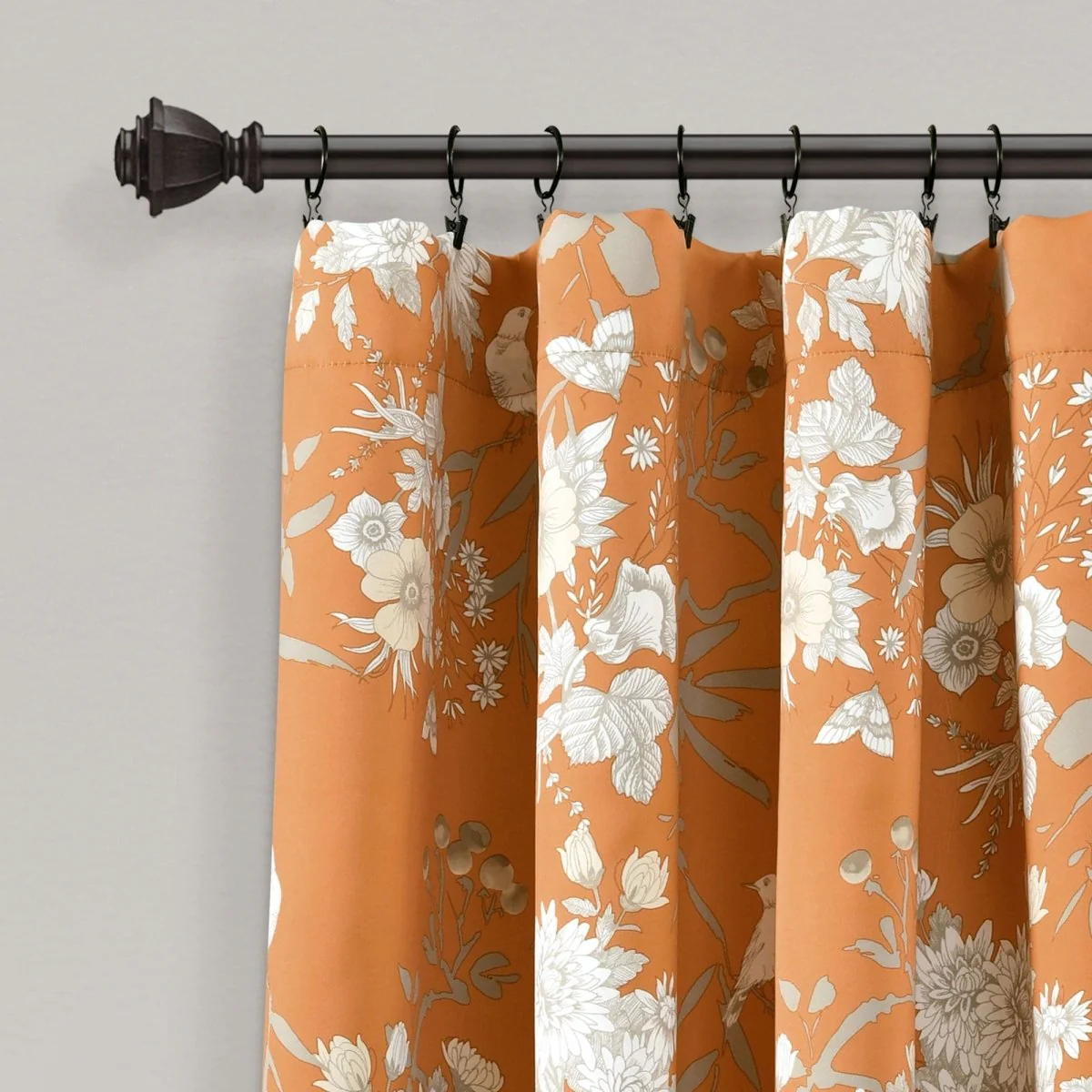 Botanical Garden Light Filtering Window Curtain Panel Set - Image 21