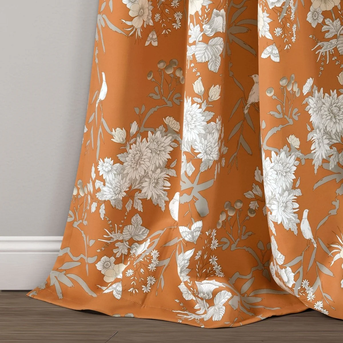 Botanical Garden Light Filtering Window Curtain Panel Set - Image 22