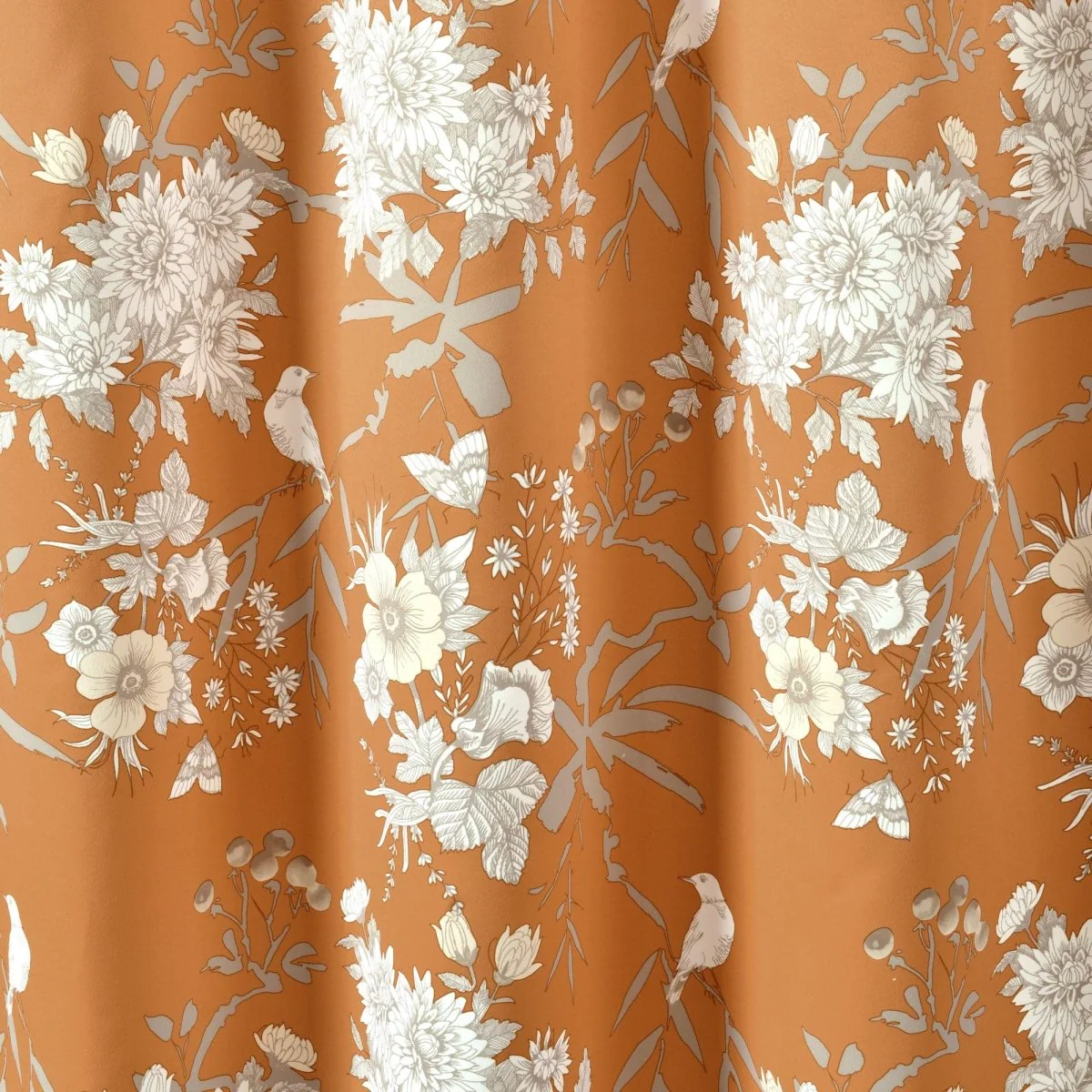 Botanical Garden Light Filtering Window Curtain Panel Set - Image 23
