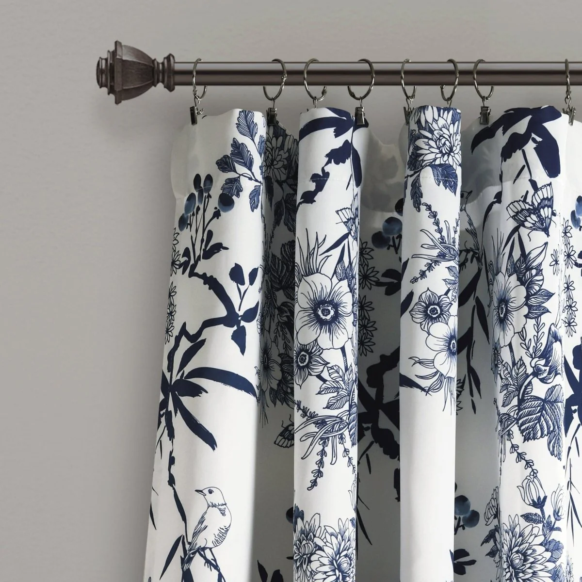Botanical Garden Light Filtering Window Curtain Panel Set - Image 24