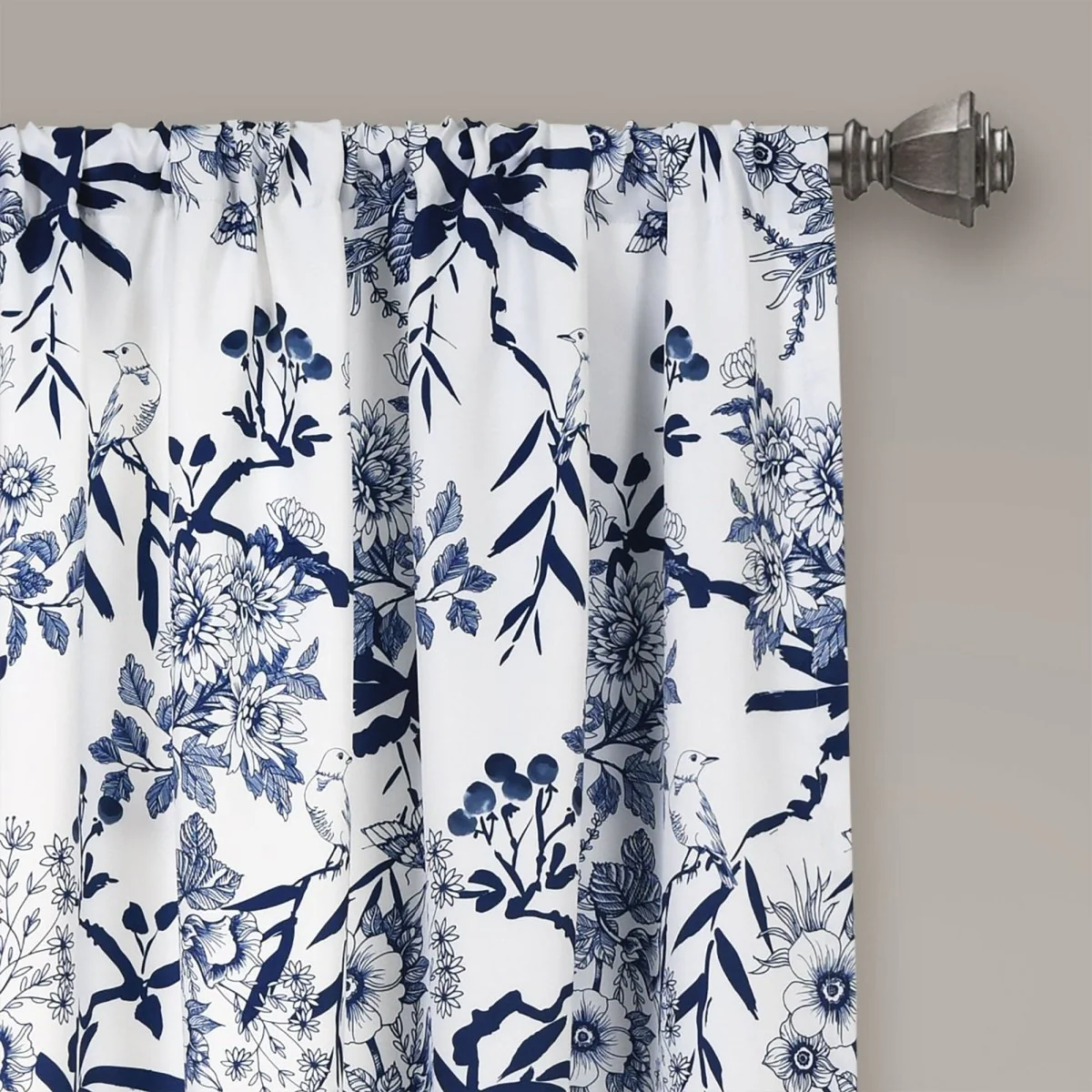 Botanical Garden Light Filtering Window Curtain Panel Set - Image 25