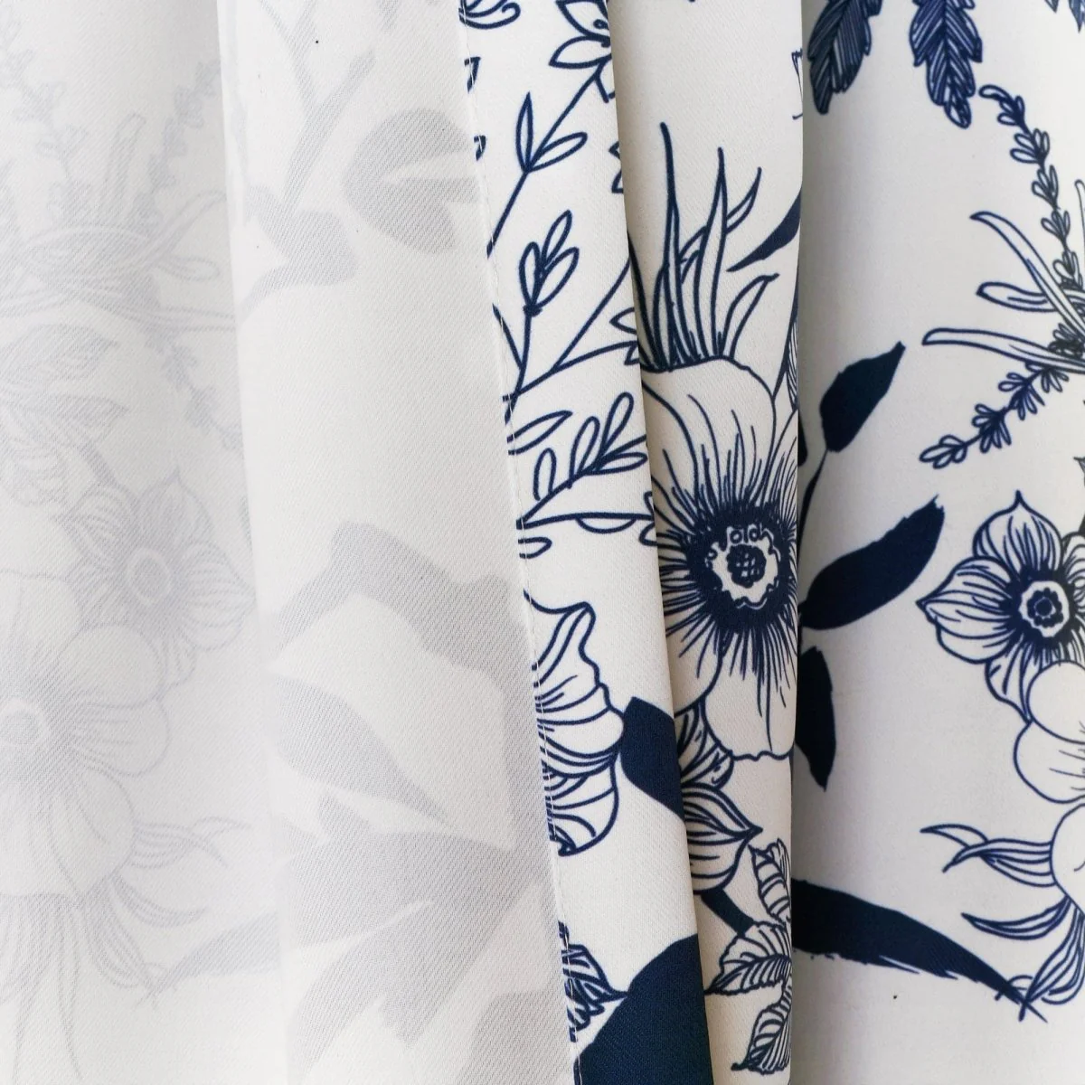 Botanical Garden Light Filtering Window Curtain Panel Set - Image 29