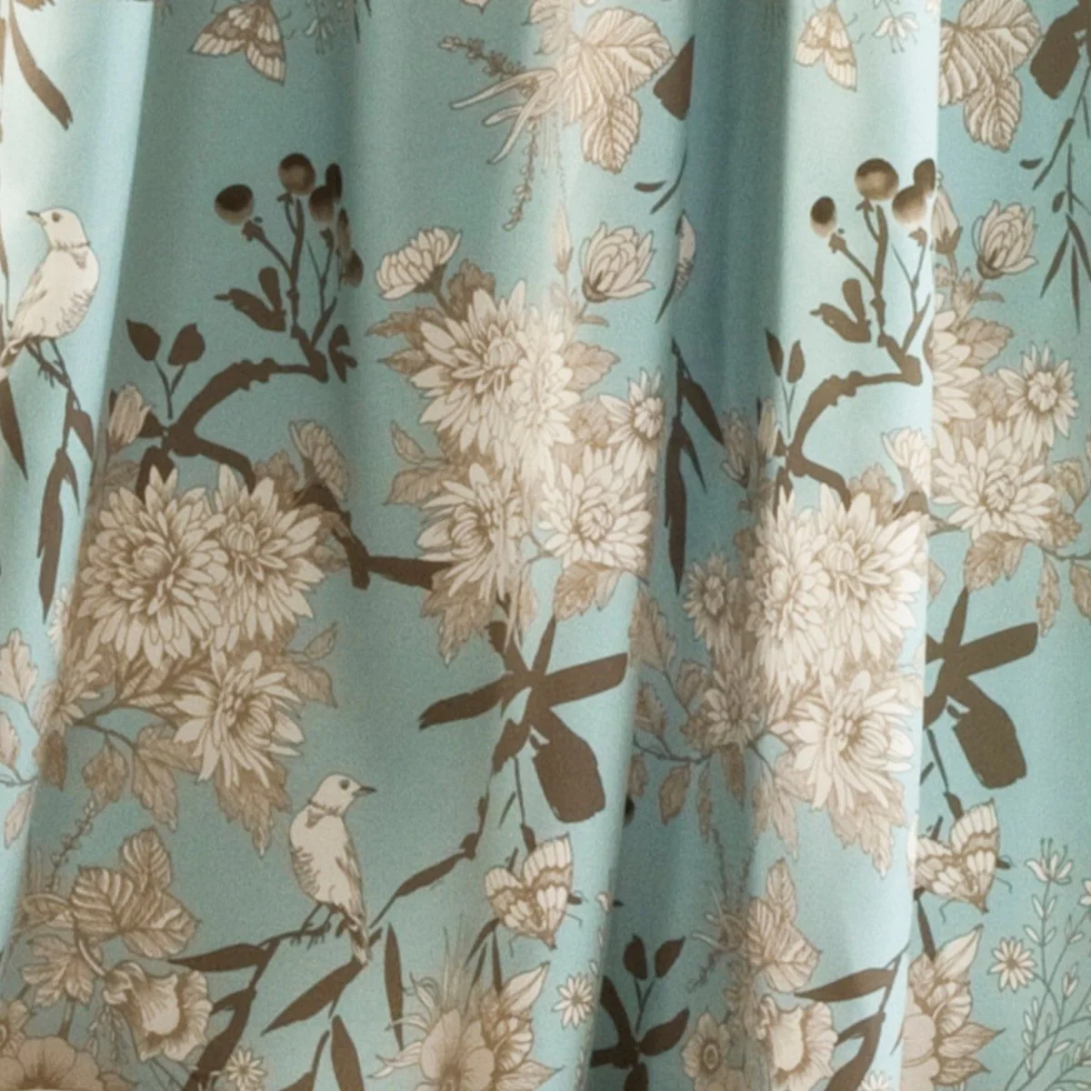 Botanical Garden Light Filtering Window Curtain Panel Set - Image 6