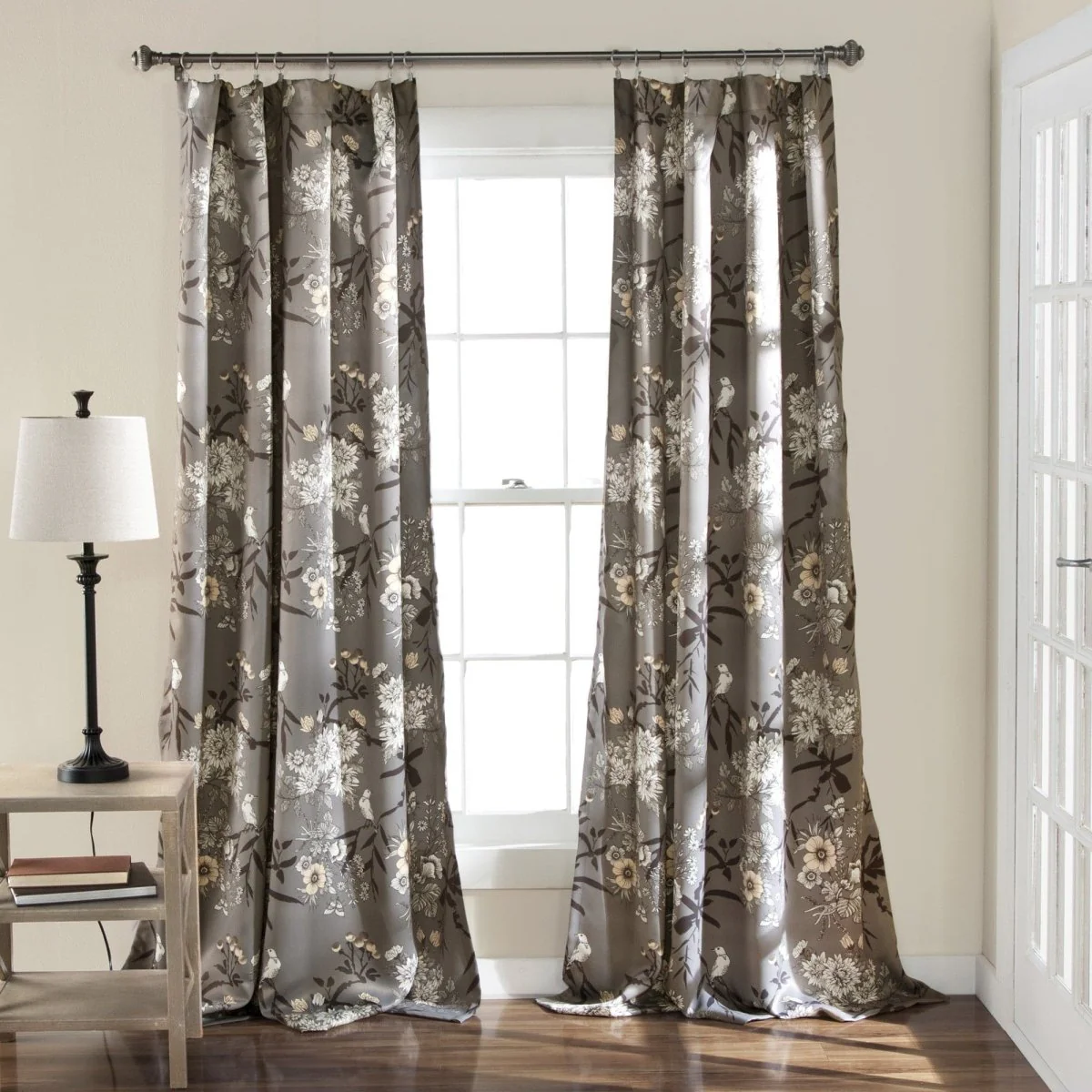 Botanical Garden Light Filtering Window Curtain Panel Set - Image 7