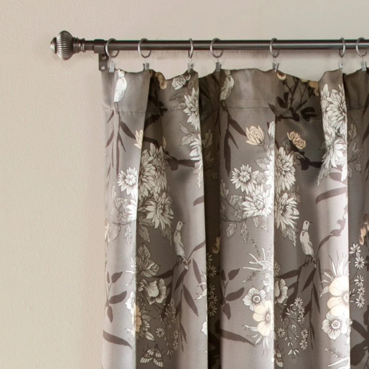 Botanical Garden Light Filtering Window Curtain Panel Set - Image 8
