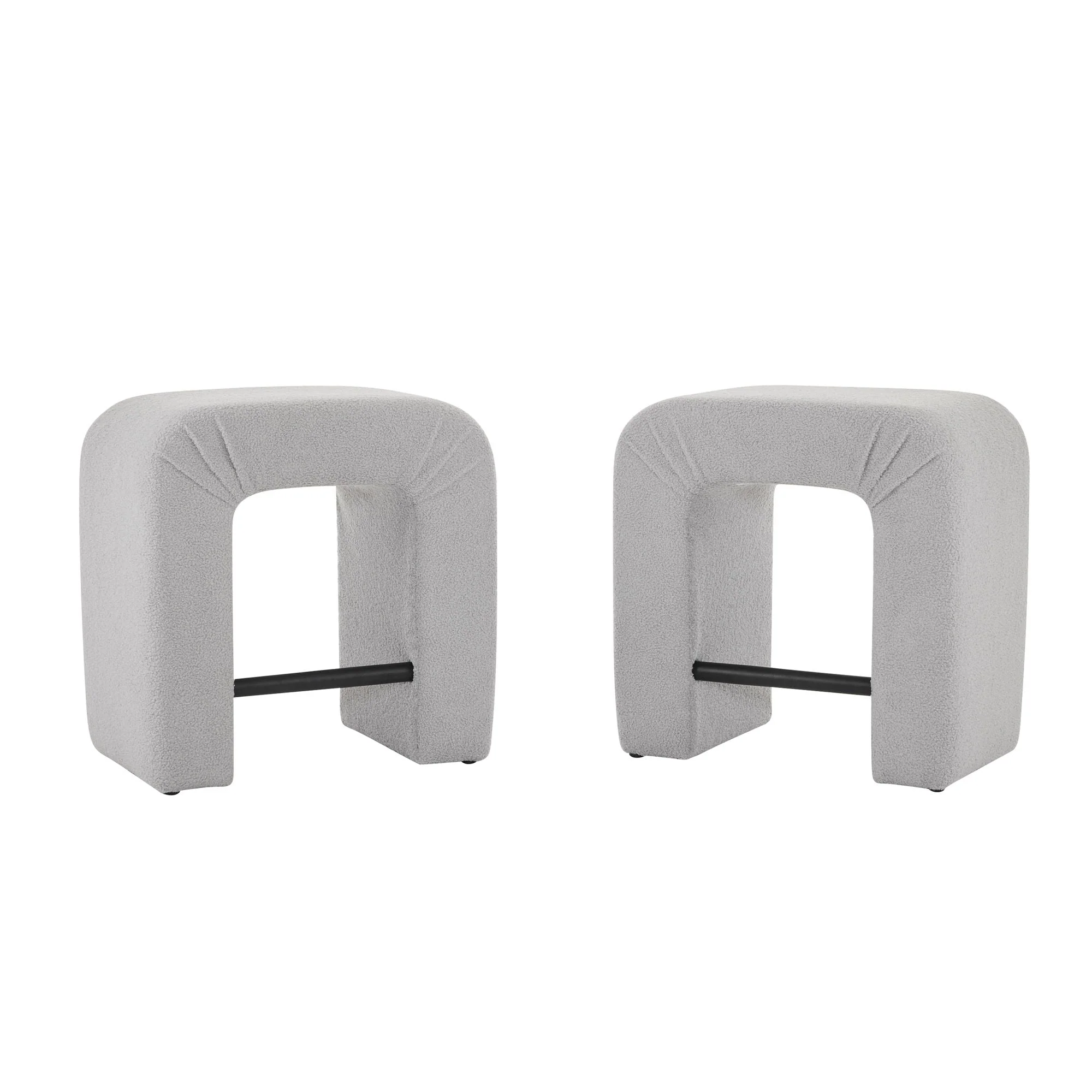 Boucle Stool (Set of 2) - Image 2