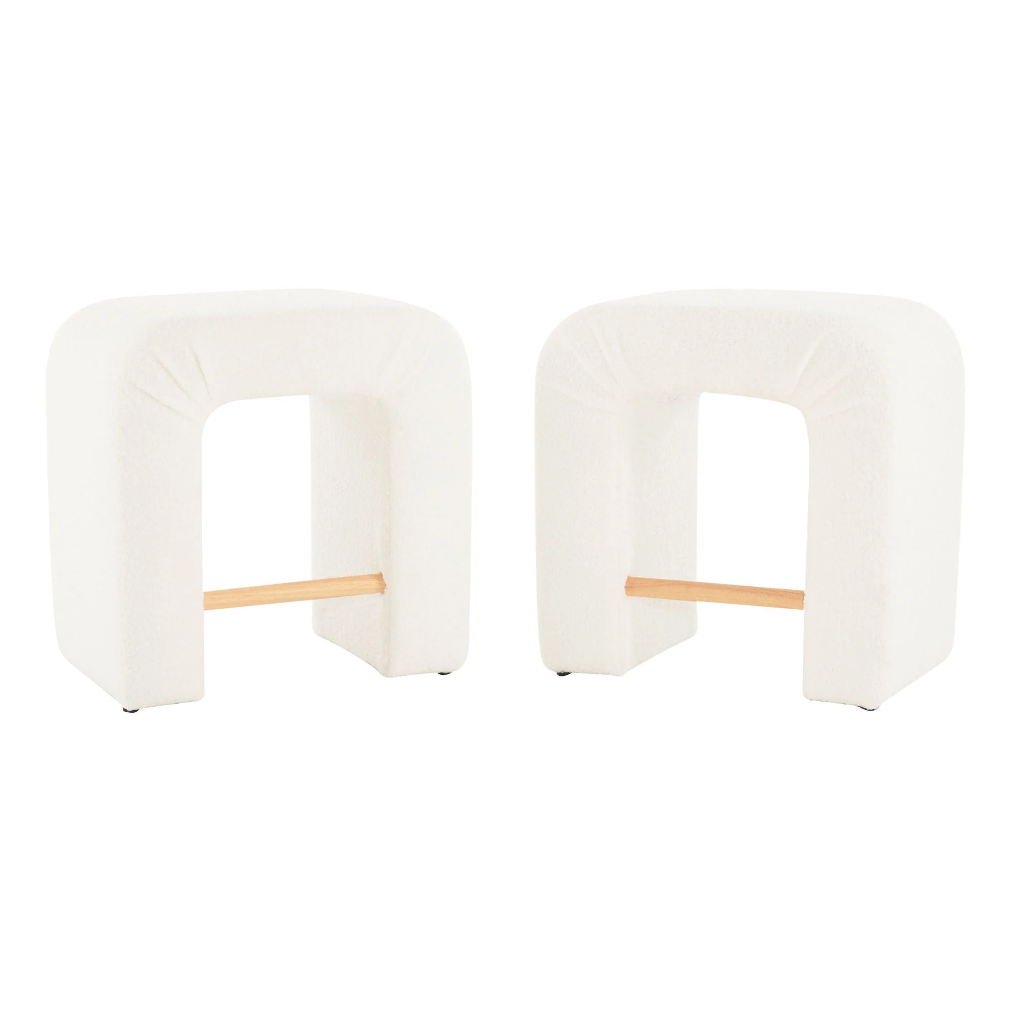 Boucle Stool (Set of 2) - Image 3