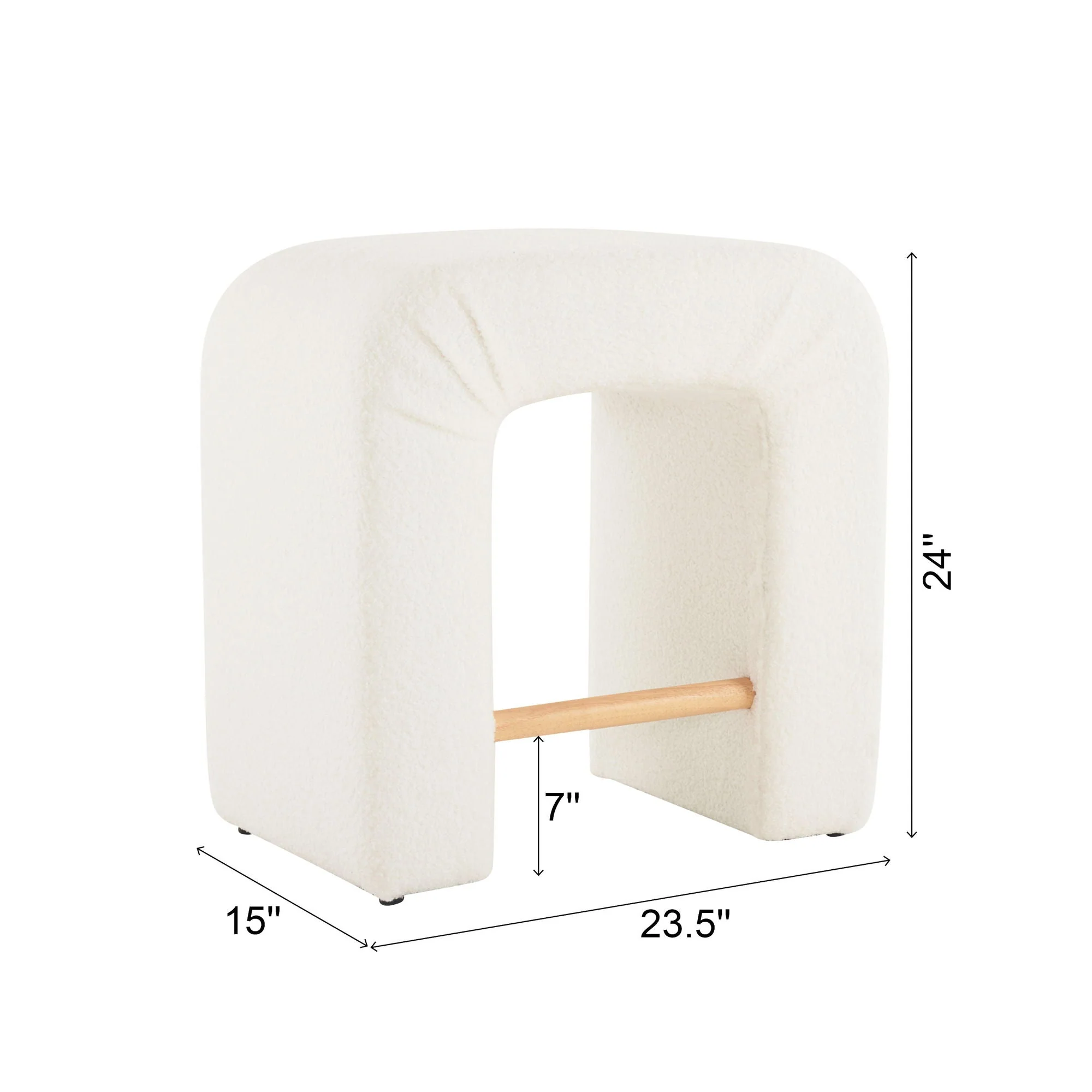 Boucle Stool (Set of 2) - Image 5