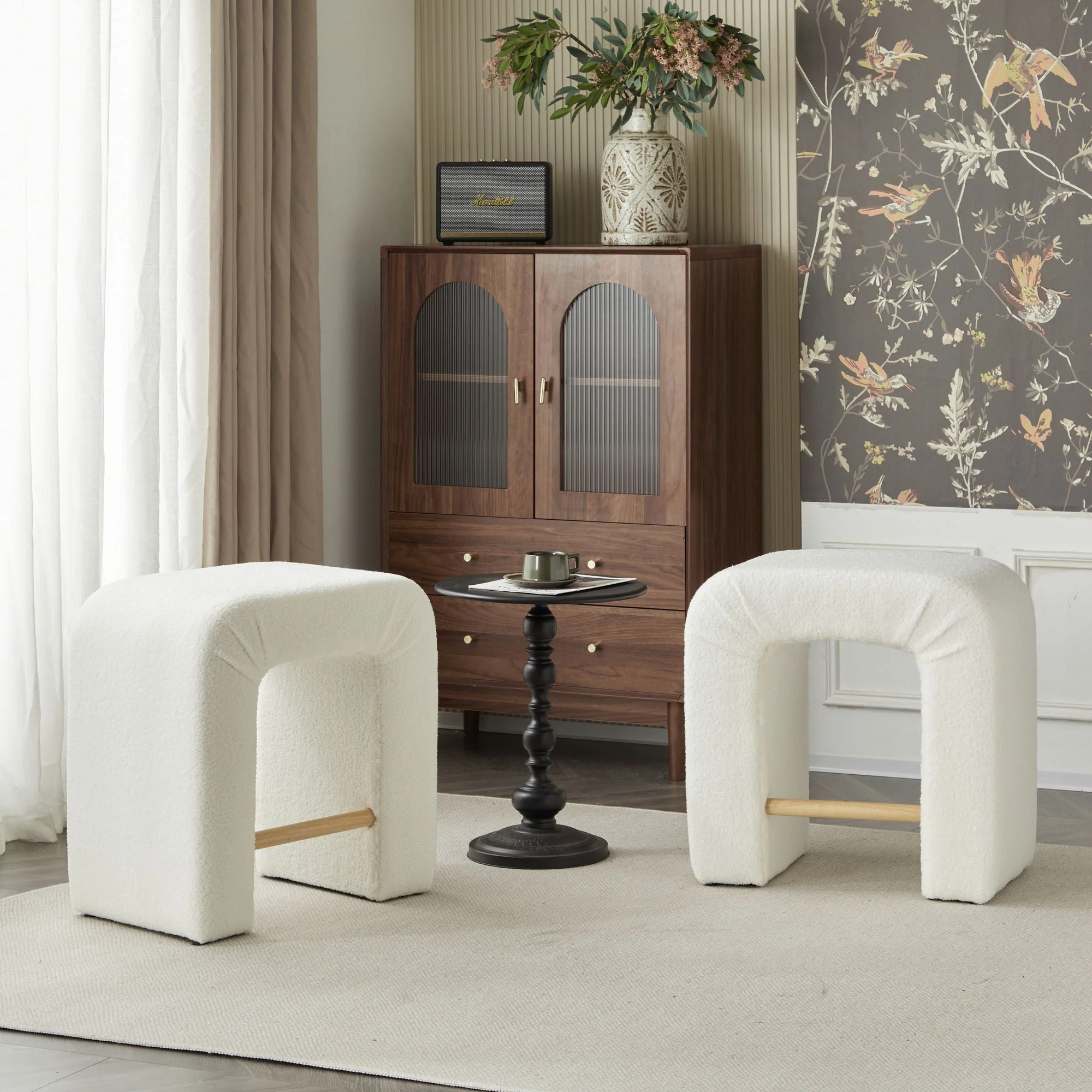 Boucle Stool (Set of 2) - Image 9