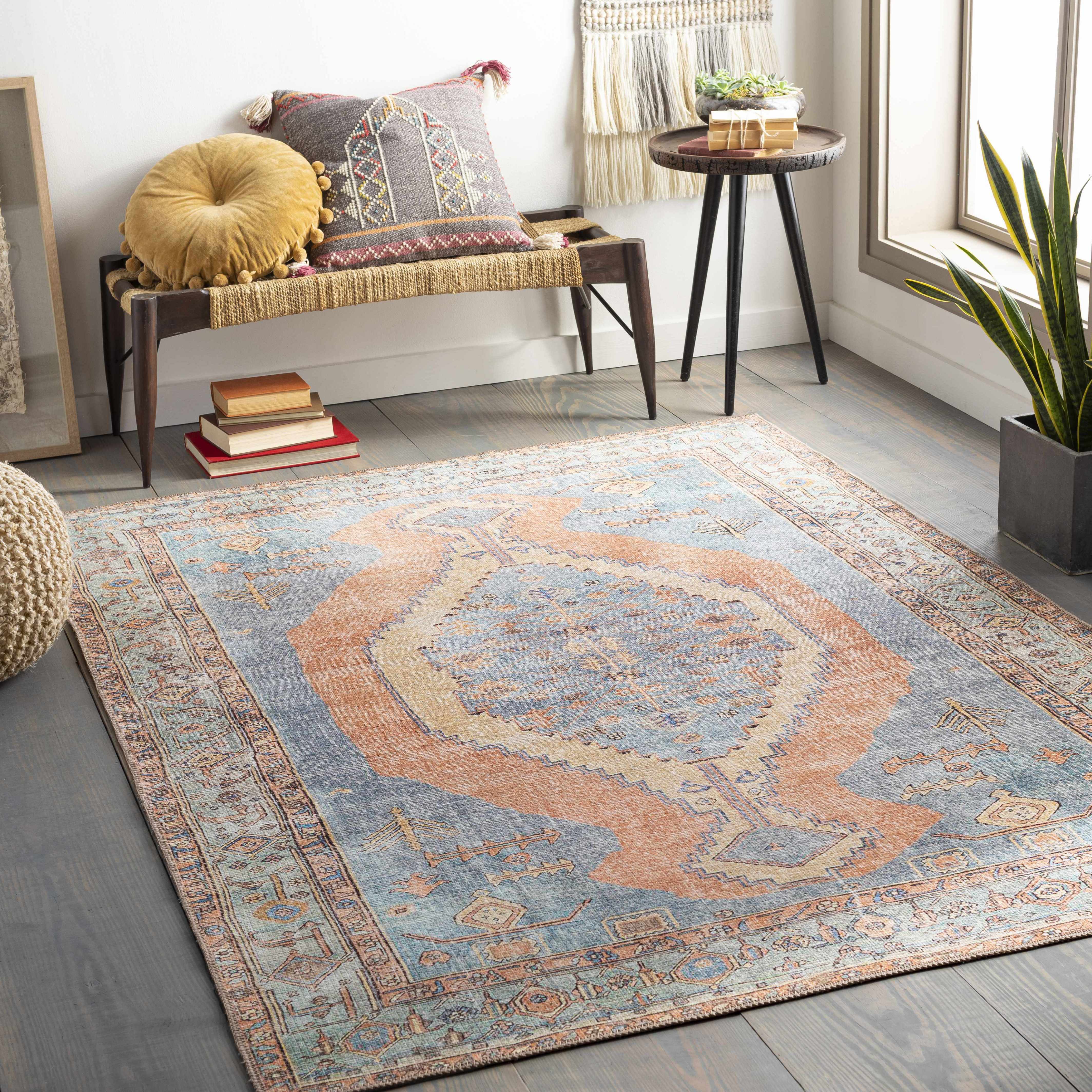 Bovey Washable Area Rug - Clearance - Image 2