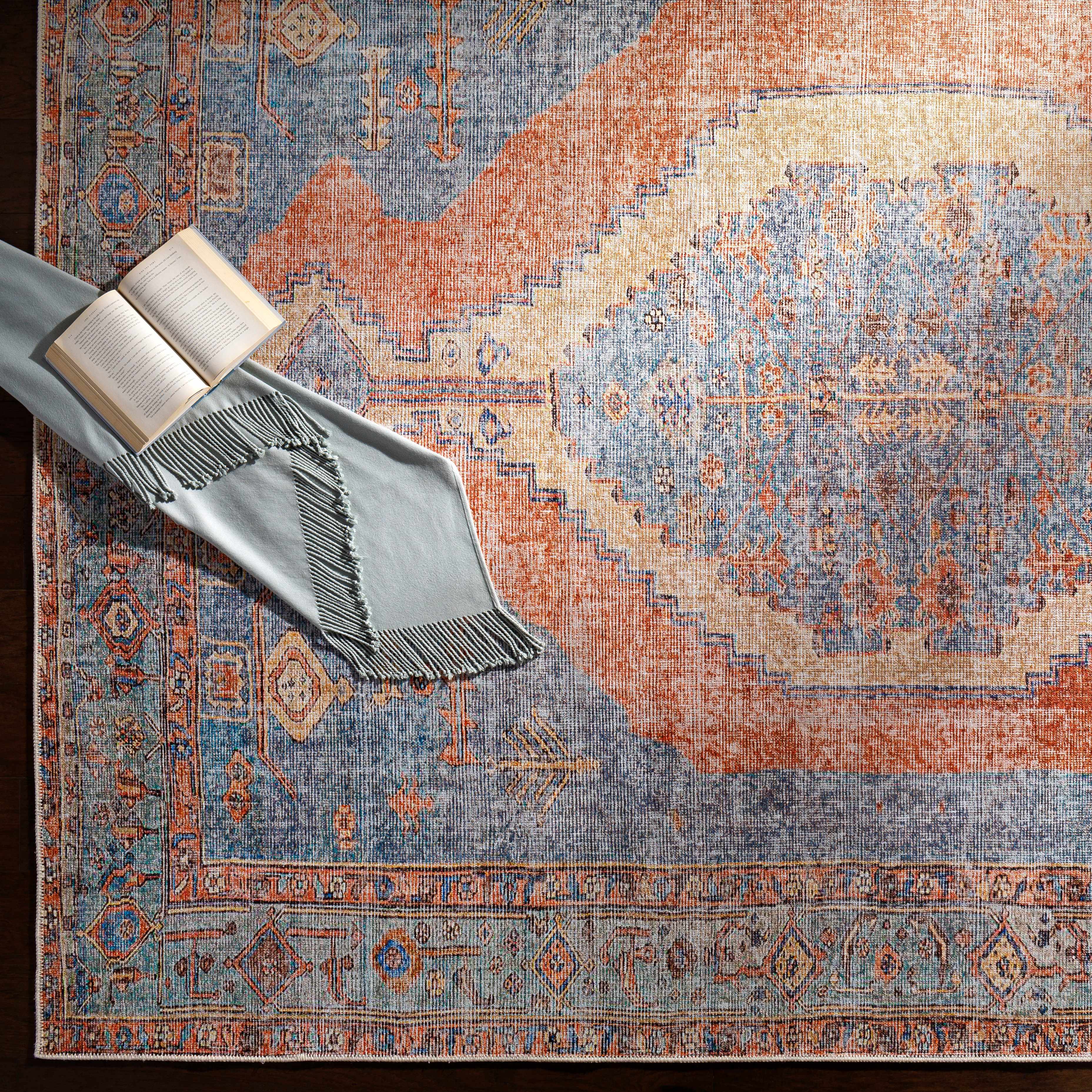 Bovey Washable Area Rug - Clearance - Image 5