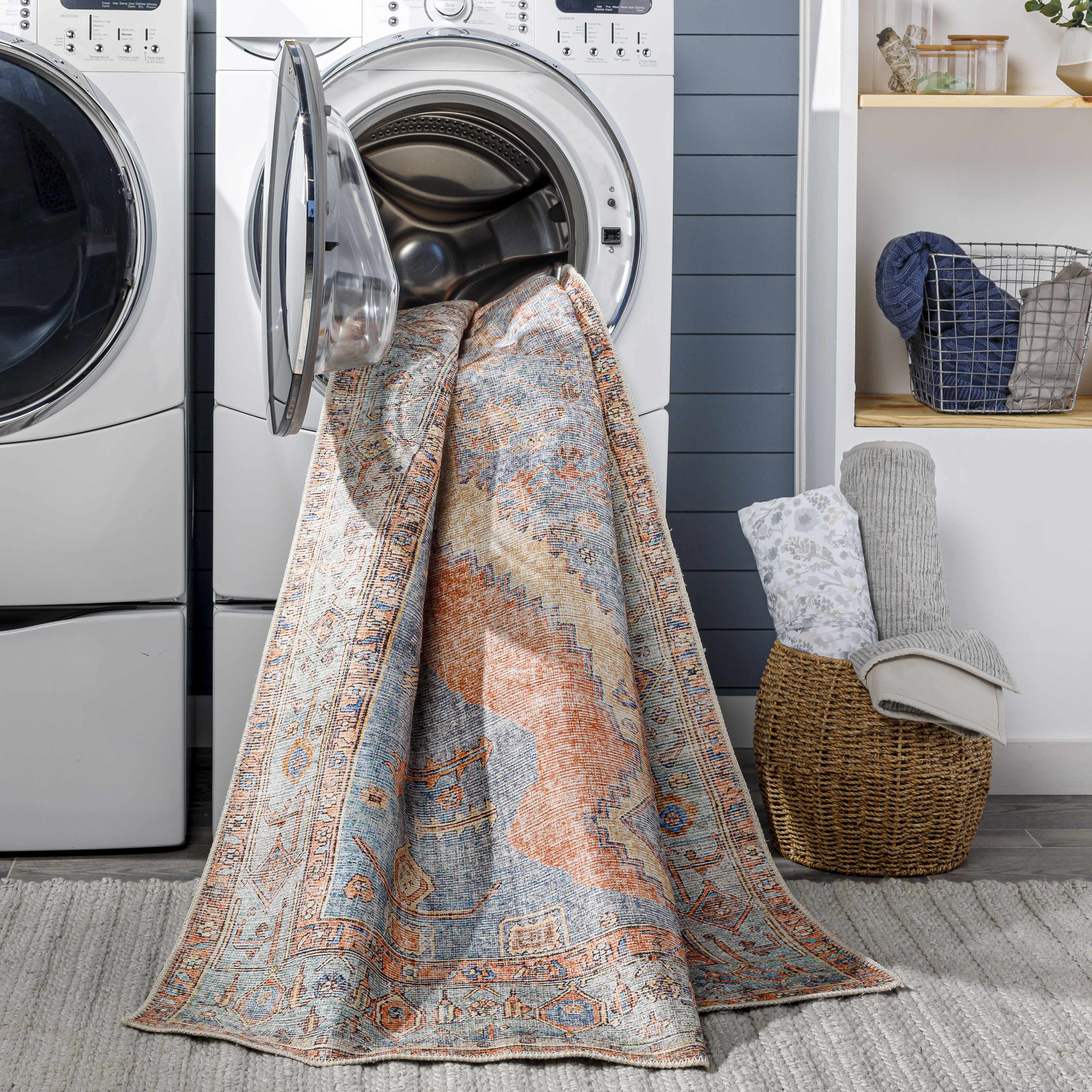 Bovey Washable Area Rug - Clearance - Image 7