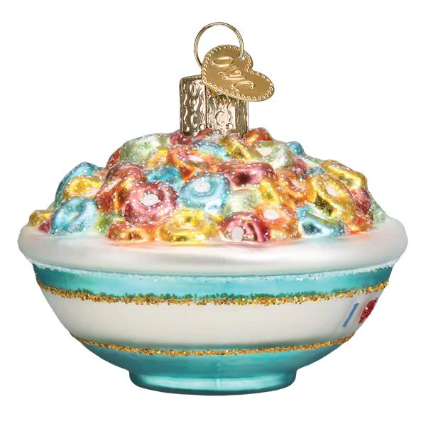 Bowl Of Cereal Ornament - Image 3