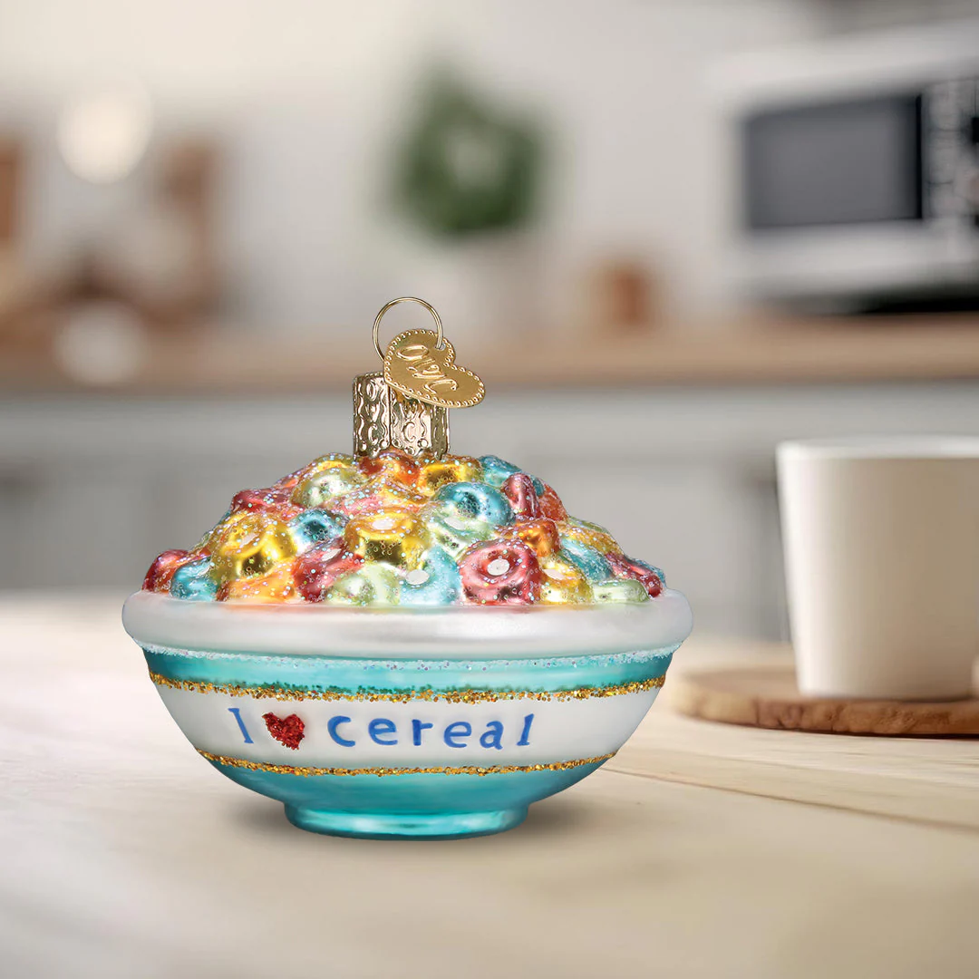 Bowl Of Cereal Ornament - Image 6