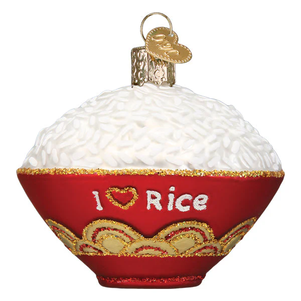 Bowl Of Rice Ornament - Image 3