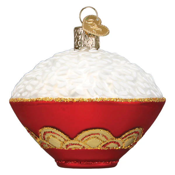 Bowl Of Rice Ornament - Image 4