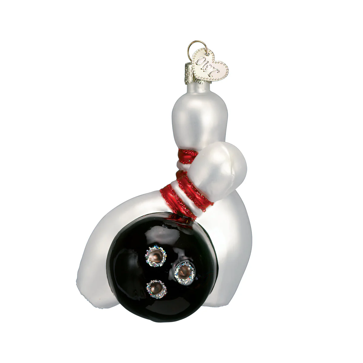 Bowling Ball & Pins Ornament - Image 3