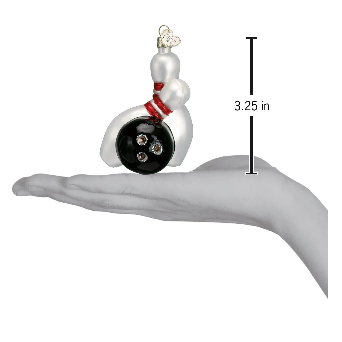 Bowling Ball & Pins Ornament - Image 4