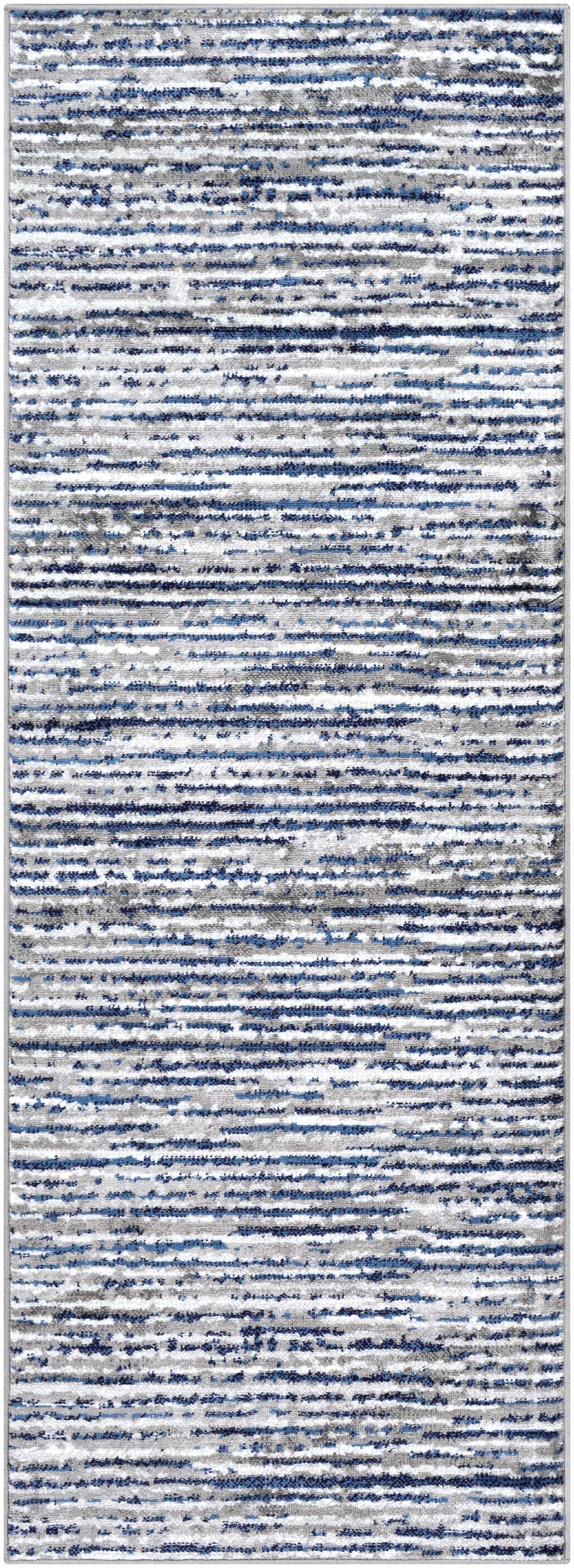 Bowmansdale Striped Navy Rug - Image 11