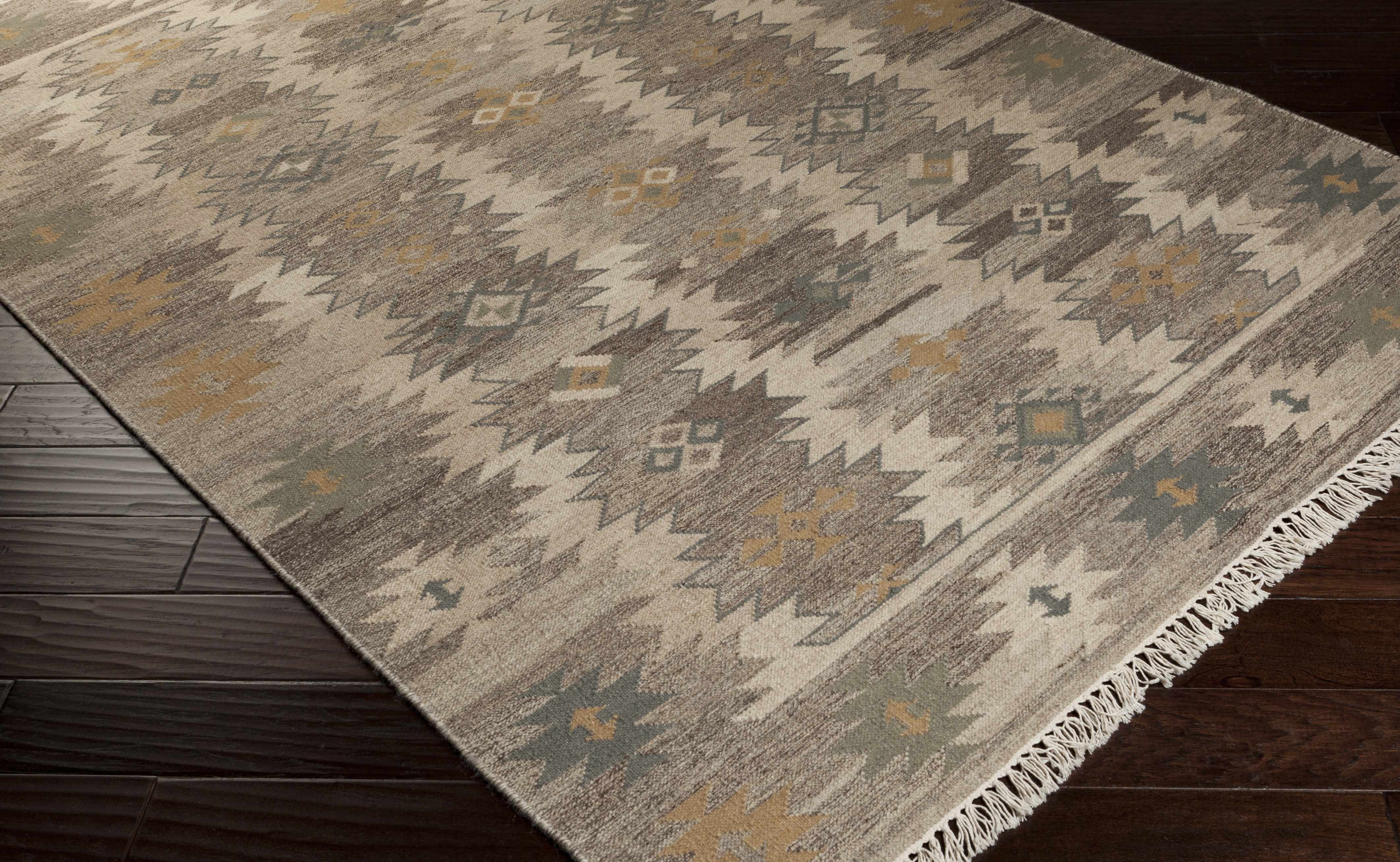 Brady Beige Wool Carpet - Clearance - Image 2
