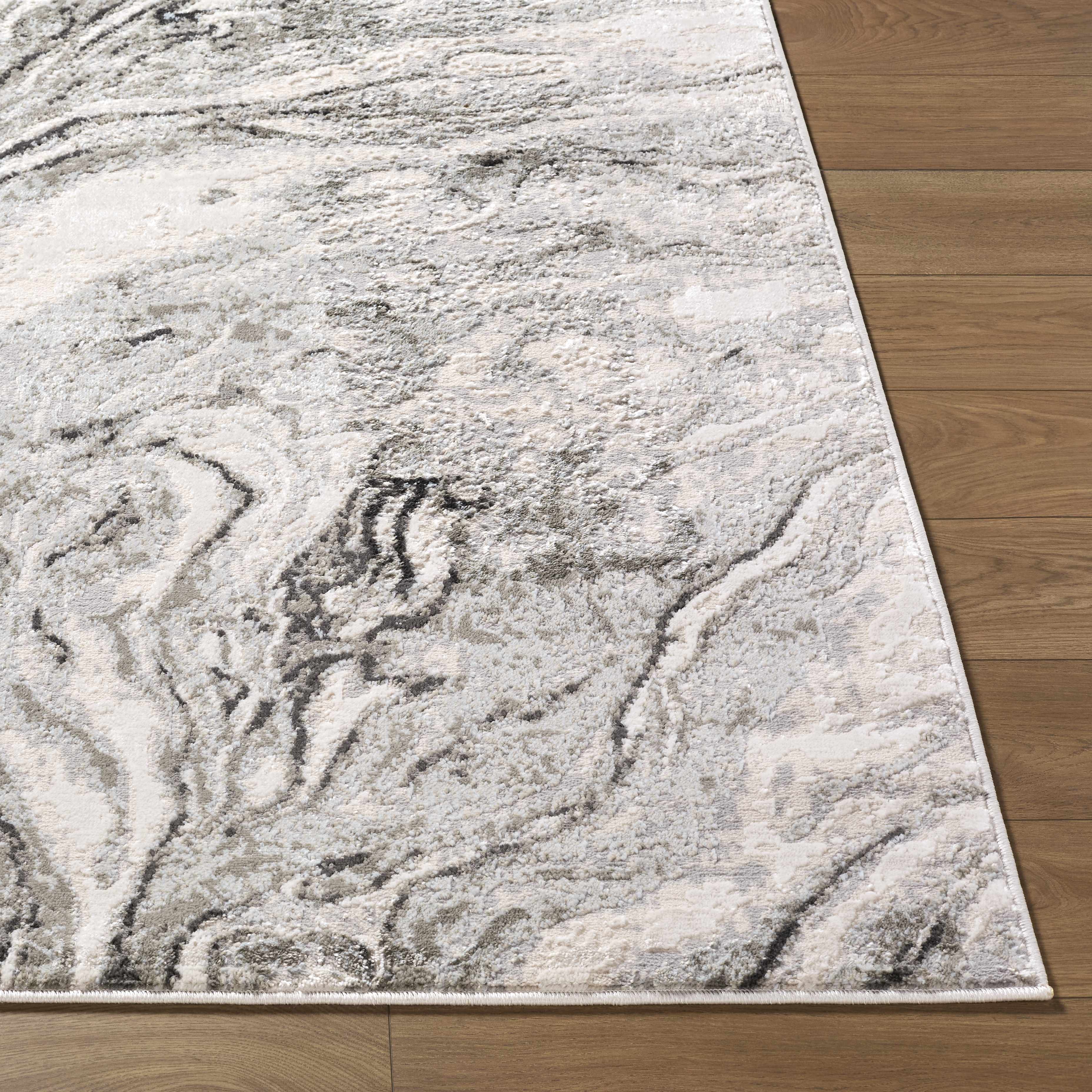 Brandi Gray Marble Area Rug - Image 11