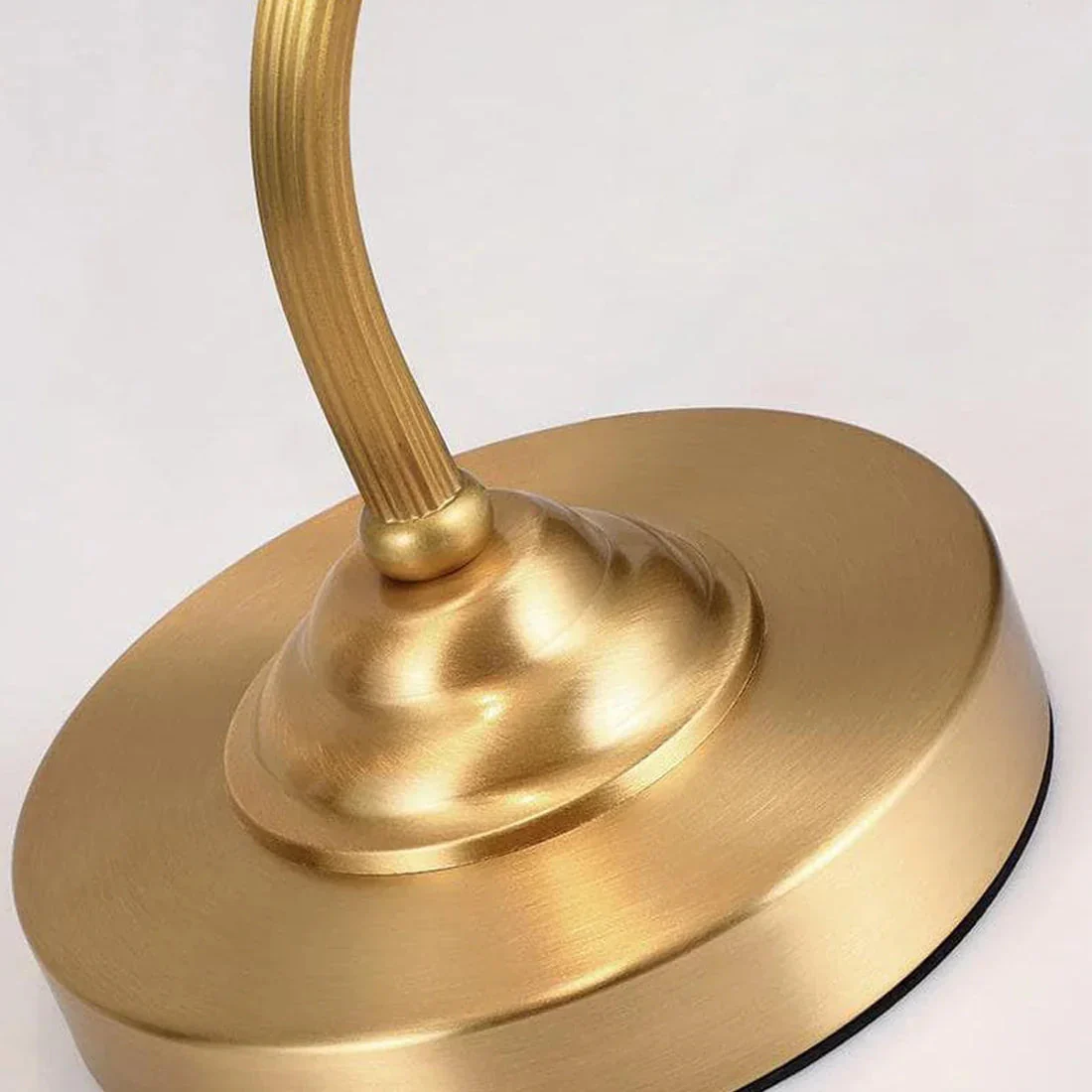 Brass Glass Petal Table Lamp E26 Dimmable 16.5" Gold Base - Image 15