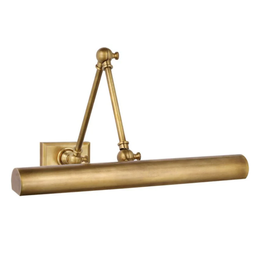 Brass LED Picture Light 12" 18" Dimmable E12 Art Wall Lamp - Image 4