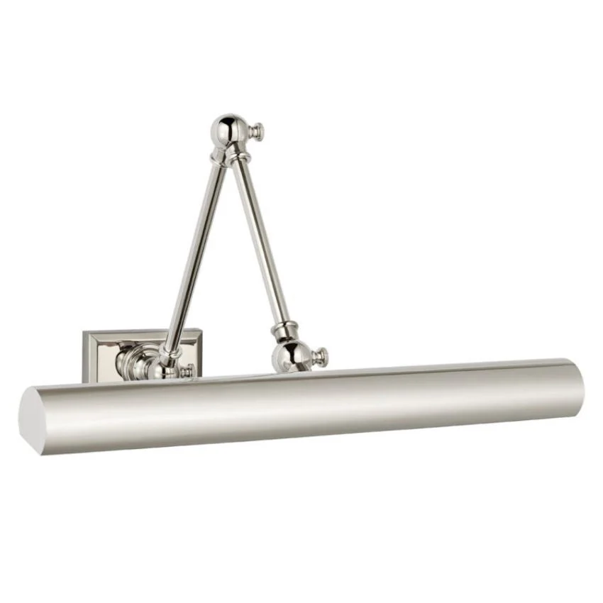 Brass LED Picture Light 12" 18" Dimmable E12 Art Wall Lamp - Image 6