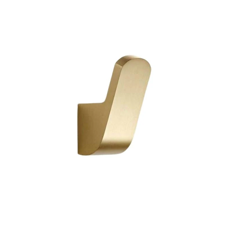 Brass Wall Hooks Modern Golden Robe Coat Towel Hook Set - Image 6