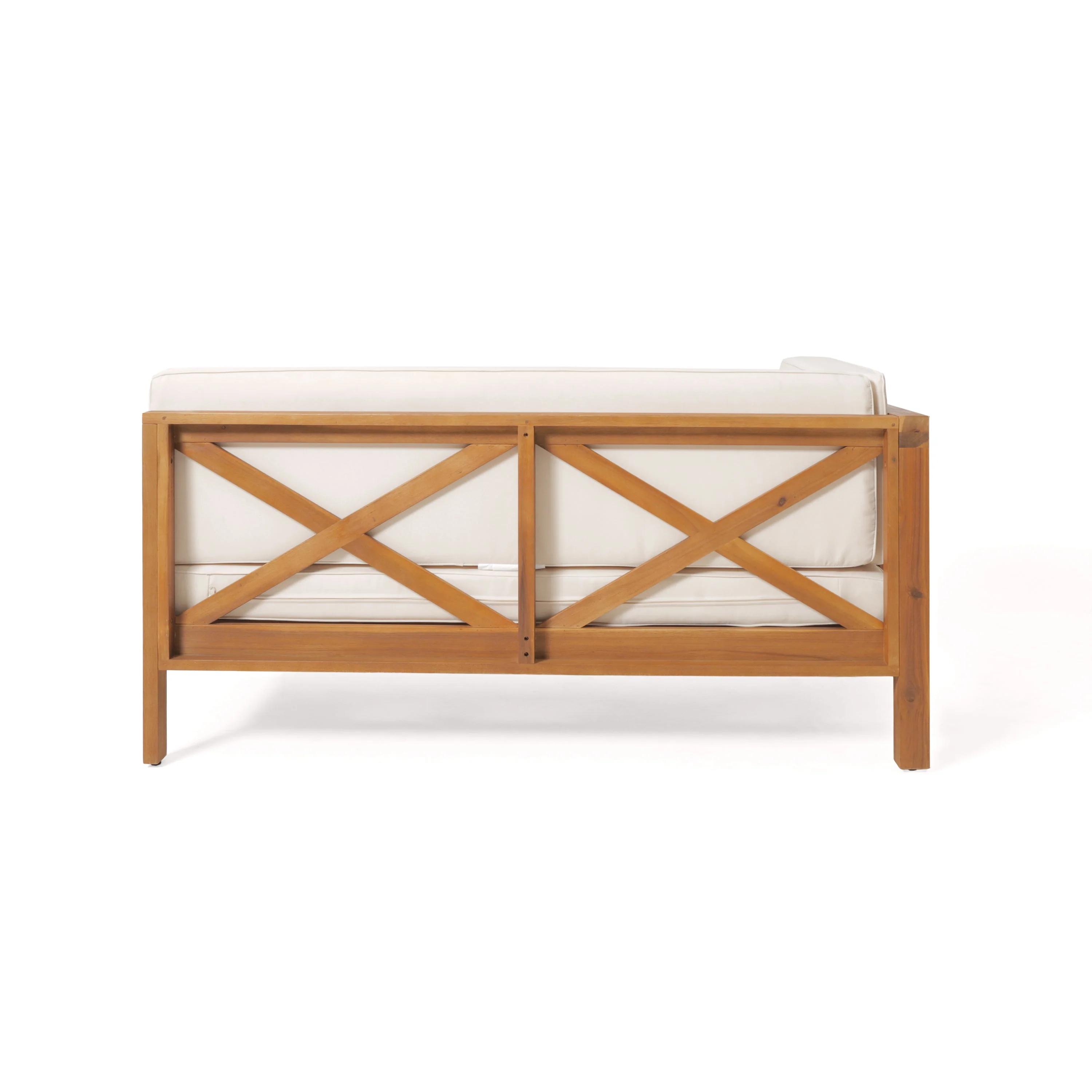Brava X-Back 4-Piece Sofa Set Beige - Image 11