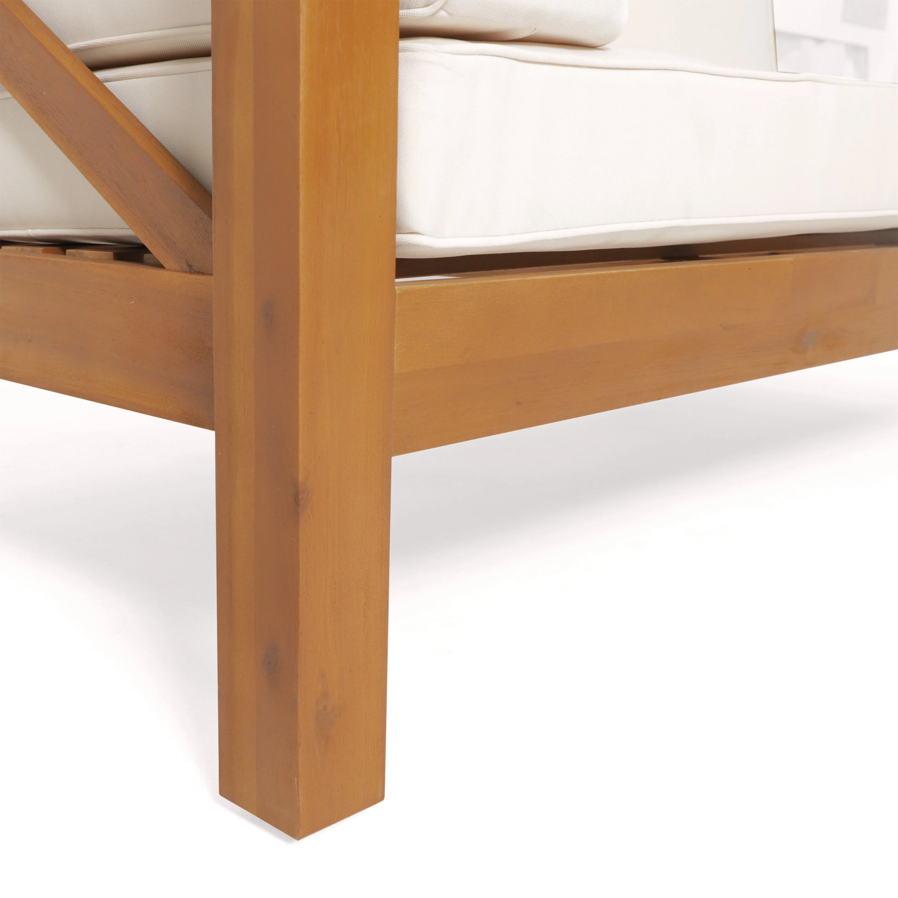 Brava X-Back 4-Piece Sofa Set Beige - Image 13