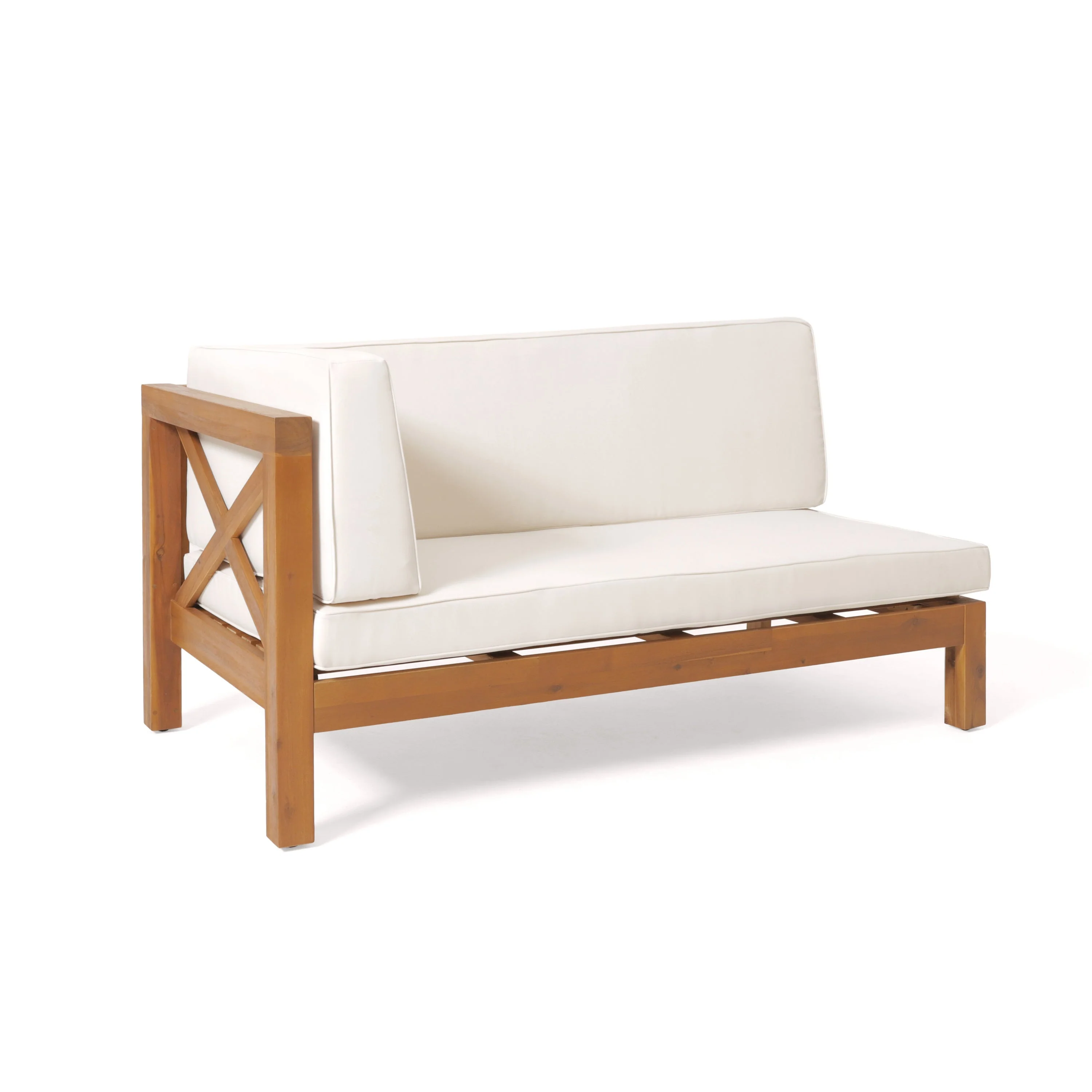 Brava X-Back 4-Piece Sofa Set Beige - Image 4