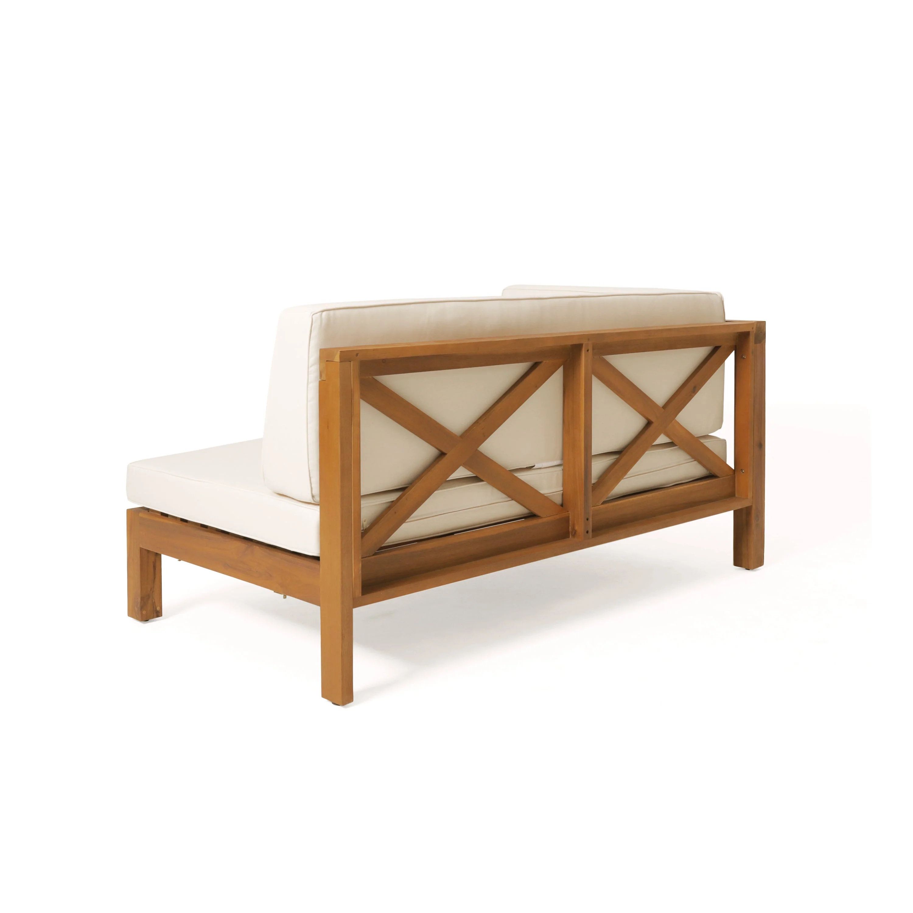 Brava X-Back 4-Piece Sofa Set Beige - Image 8