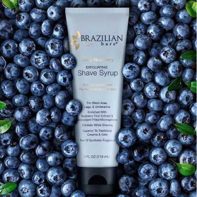 Brazilian Bare Blueberry Exfoliating Shave Syrup 4oz - Image 2