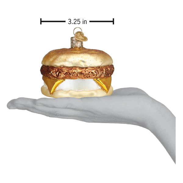 Breakfast Sandwich Ornament - Image 6