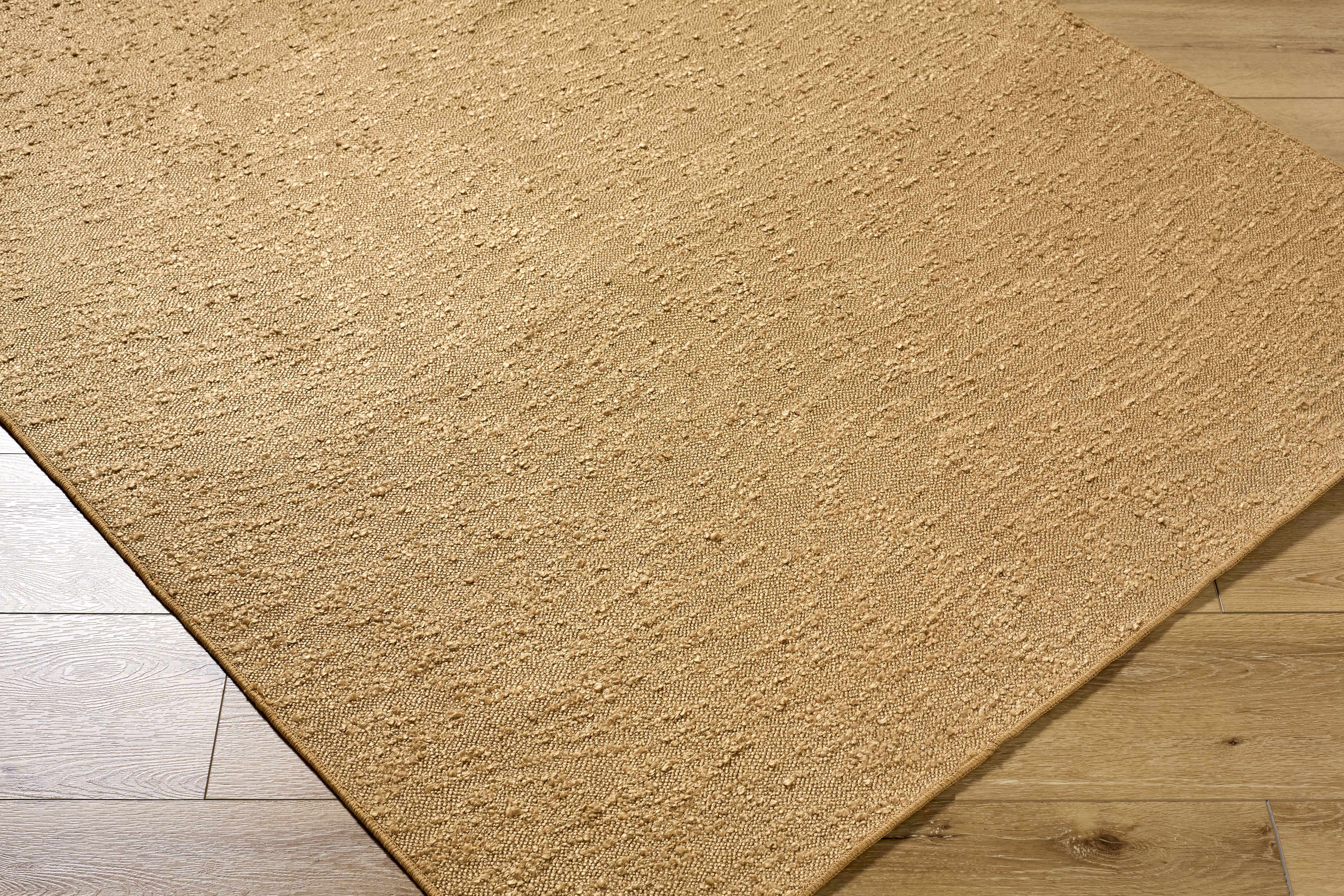 Breena 3D Solid Brown Washable Area Rug - Image 6