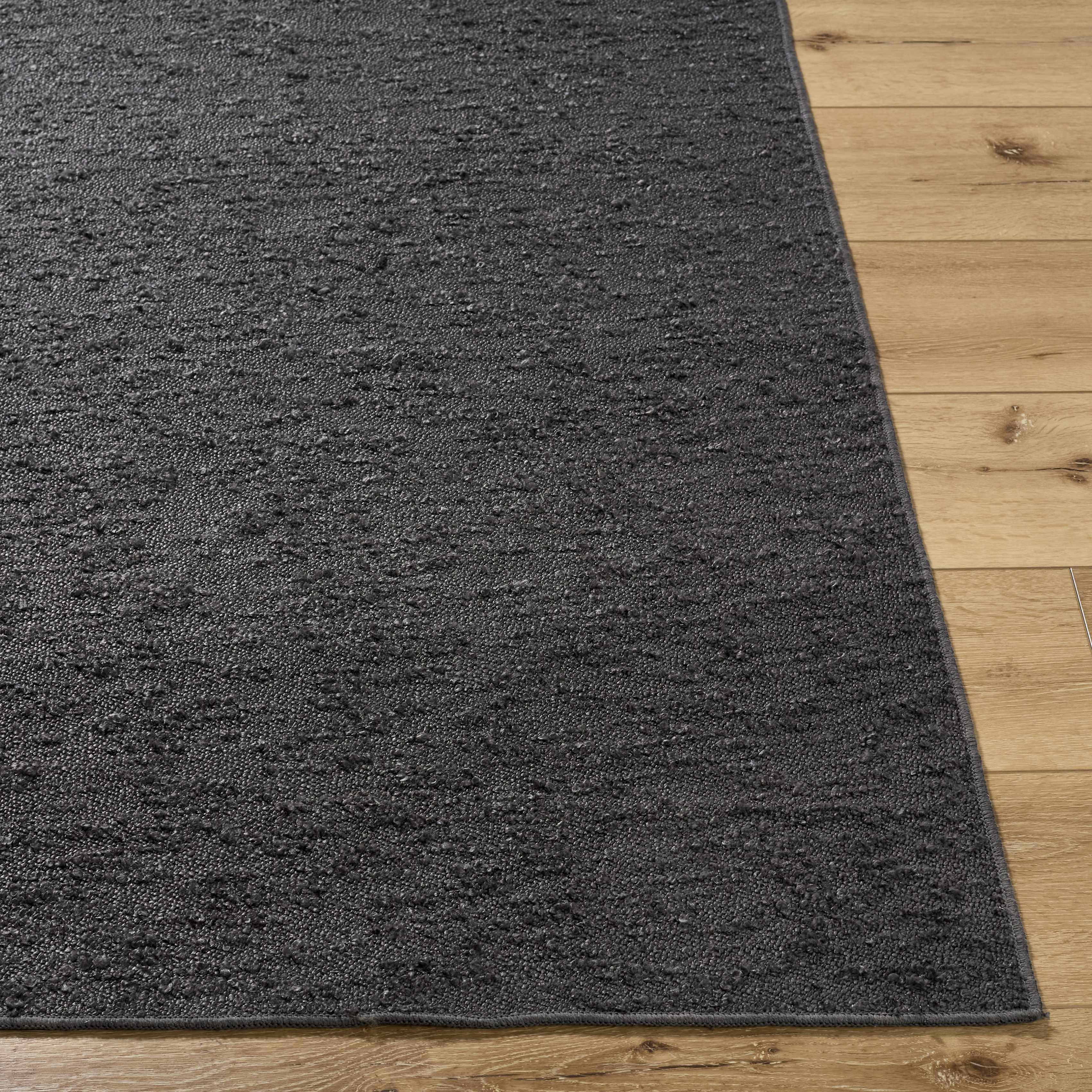 Breena Charcoal Washable Area Rug - Image 3