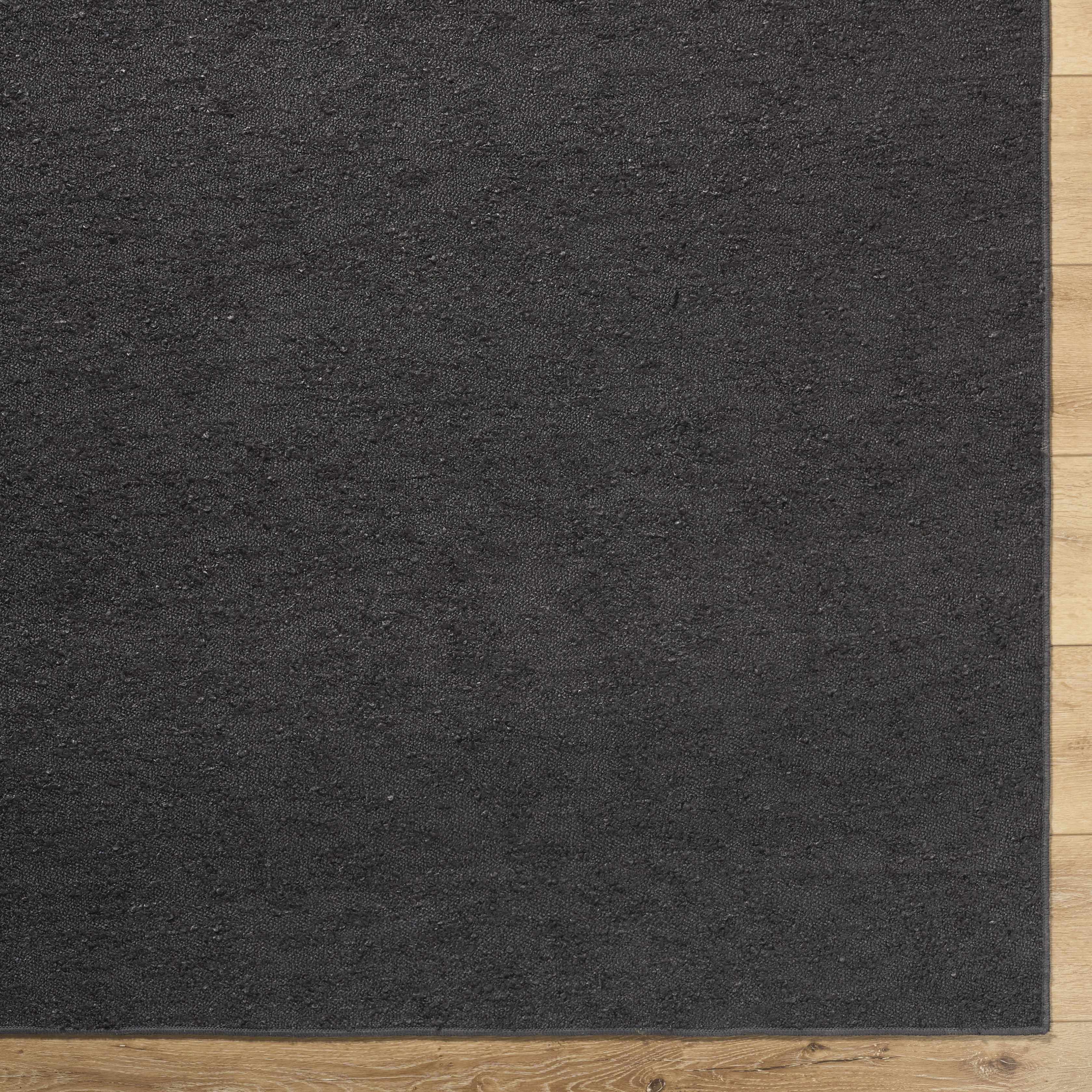 Breena Charcoal Washable Area Rug - Image 5