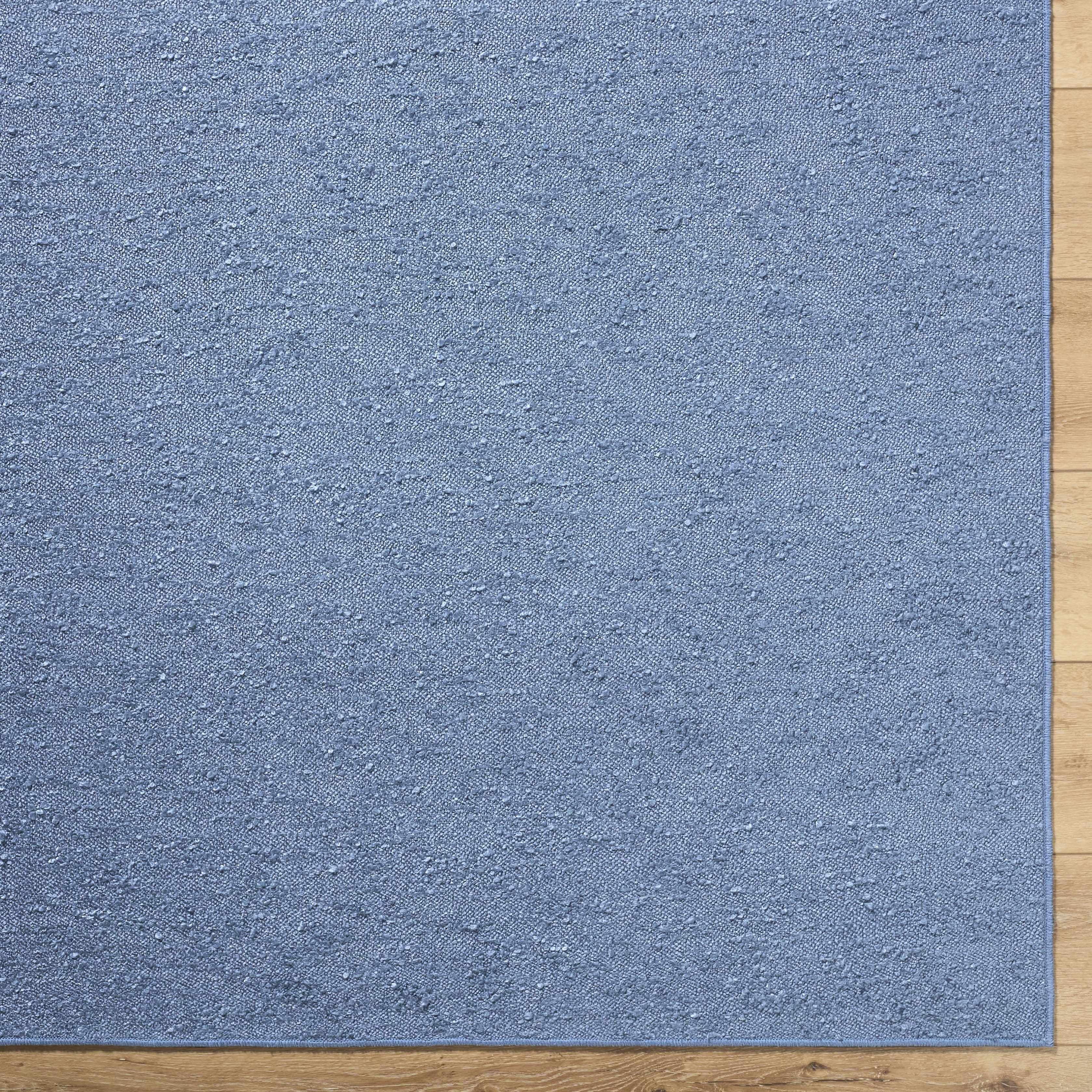 Breena Slate Blue Washable Area Rug - Image 5