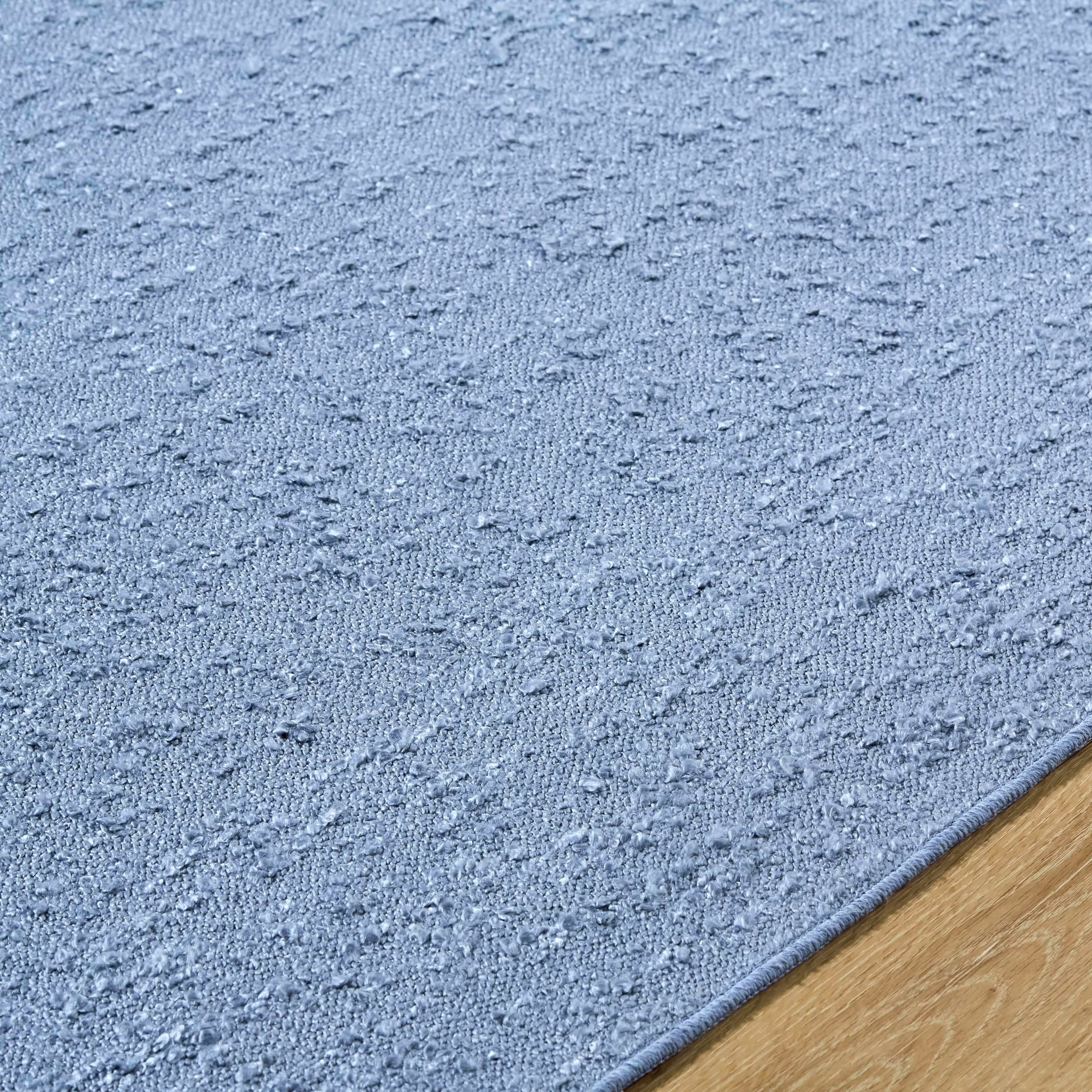Breena Slate Blue Washable Area Rug - Image 7