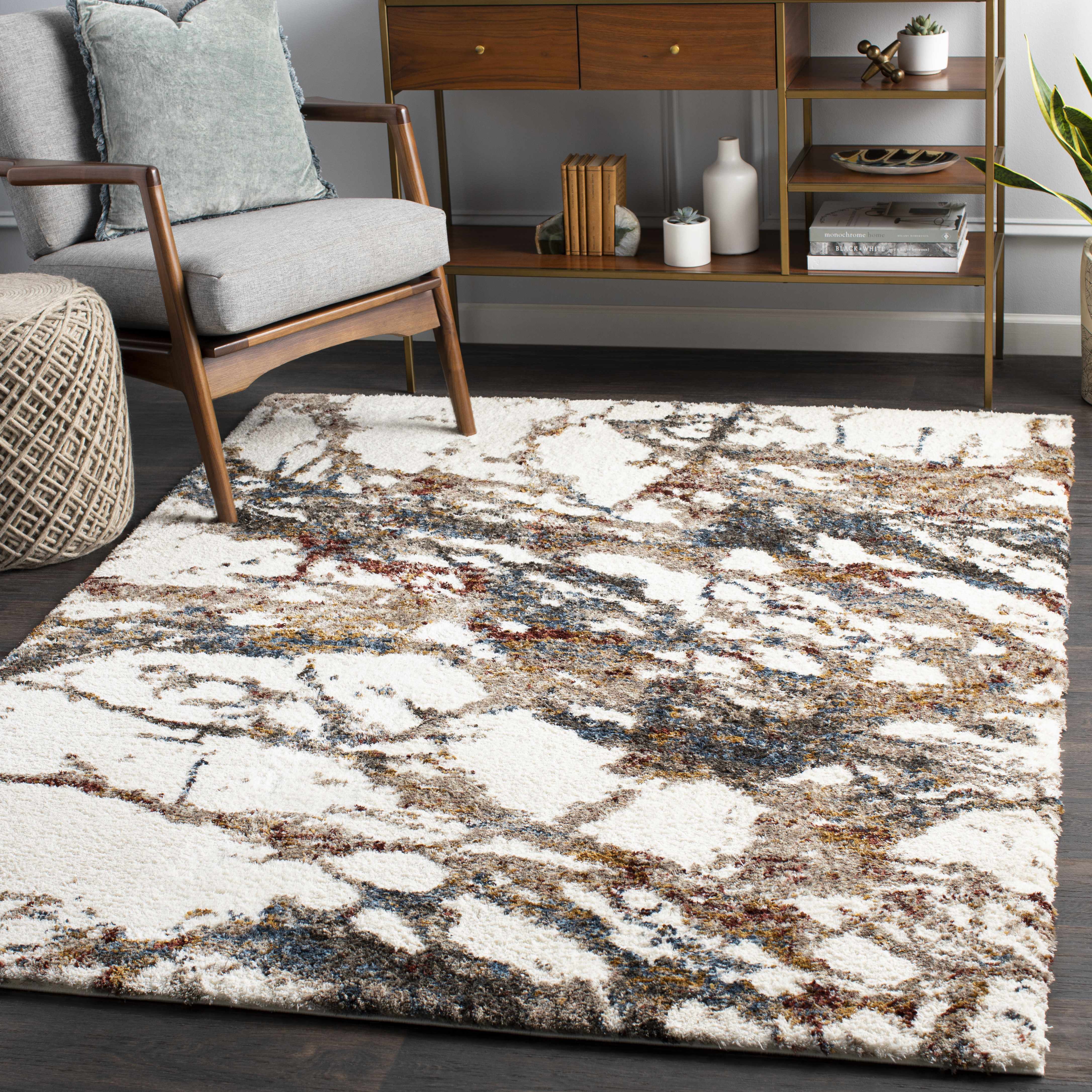 Bremen Beige Marble Plush Carpet - Image 2