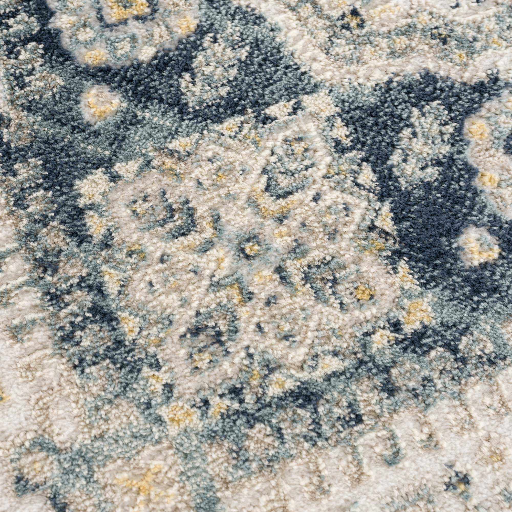 Brend Blue Medallion Area Rug - Clearance - Image 14