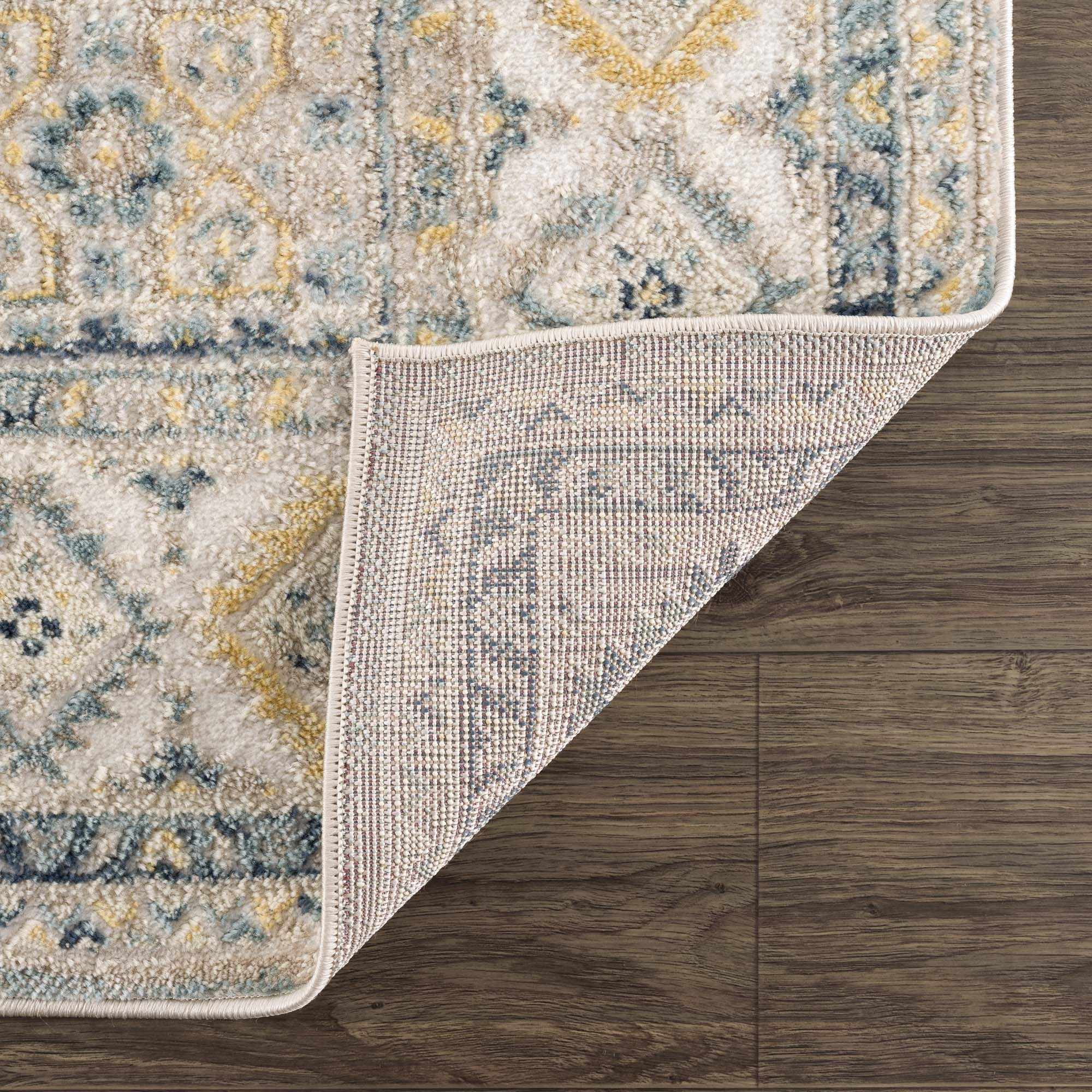 Brend Blue Medallion Area Rug - Clearance - Image 5