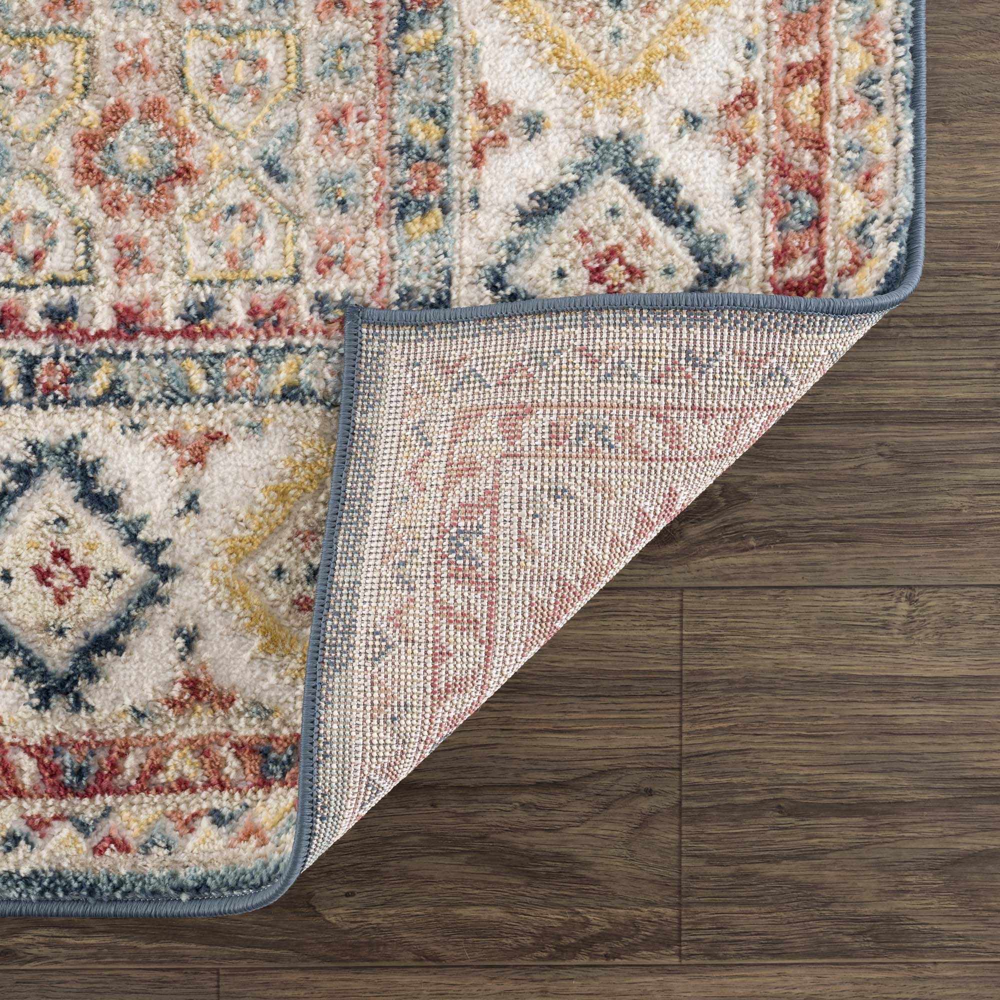 Brend Rust Medallion Area Rug - Clearance - Image 5