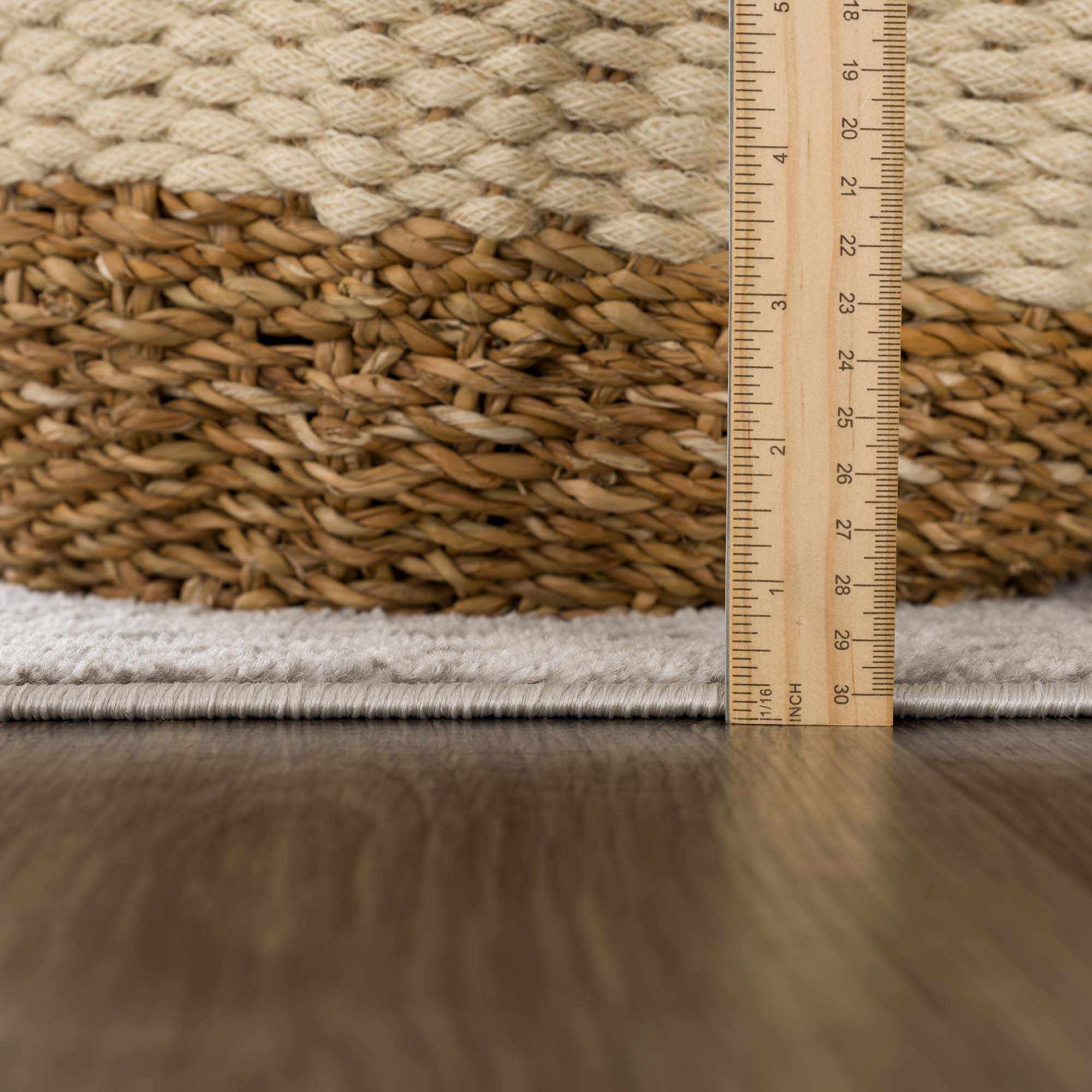 Brend Taupe Medallion Area Rug - Clearance - Image 13