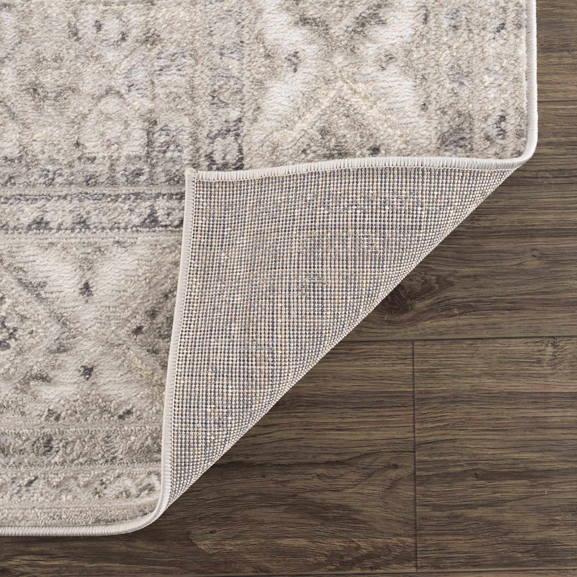 Brend Taupe Medallion Area Rug - Clearance - Image 5