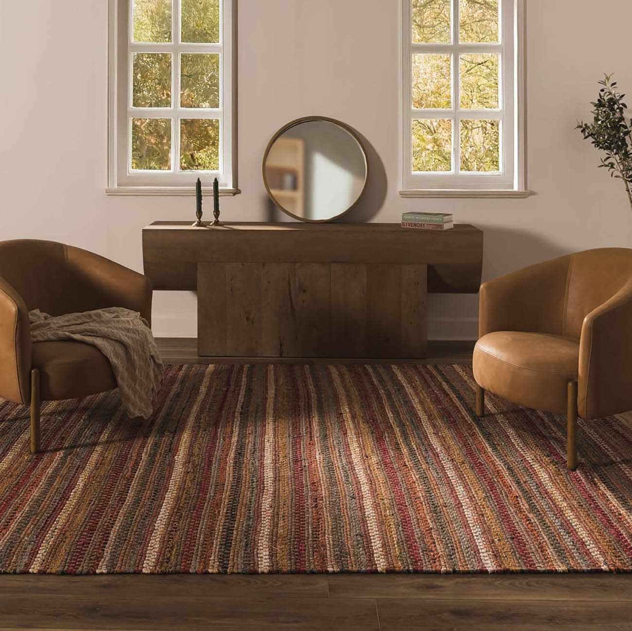 Brenda Indigo Area Rug - Image 2