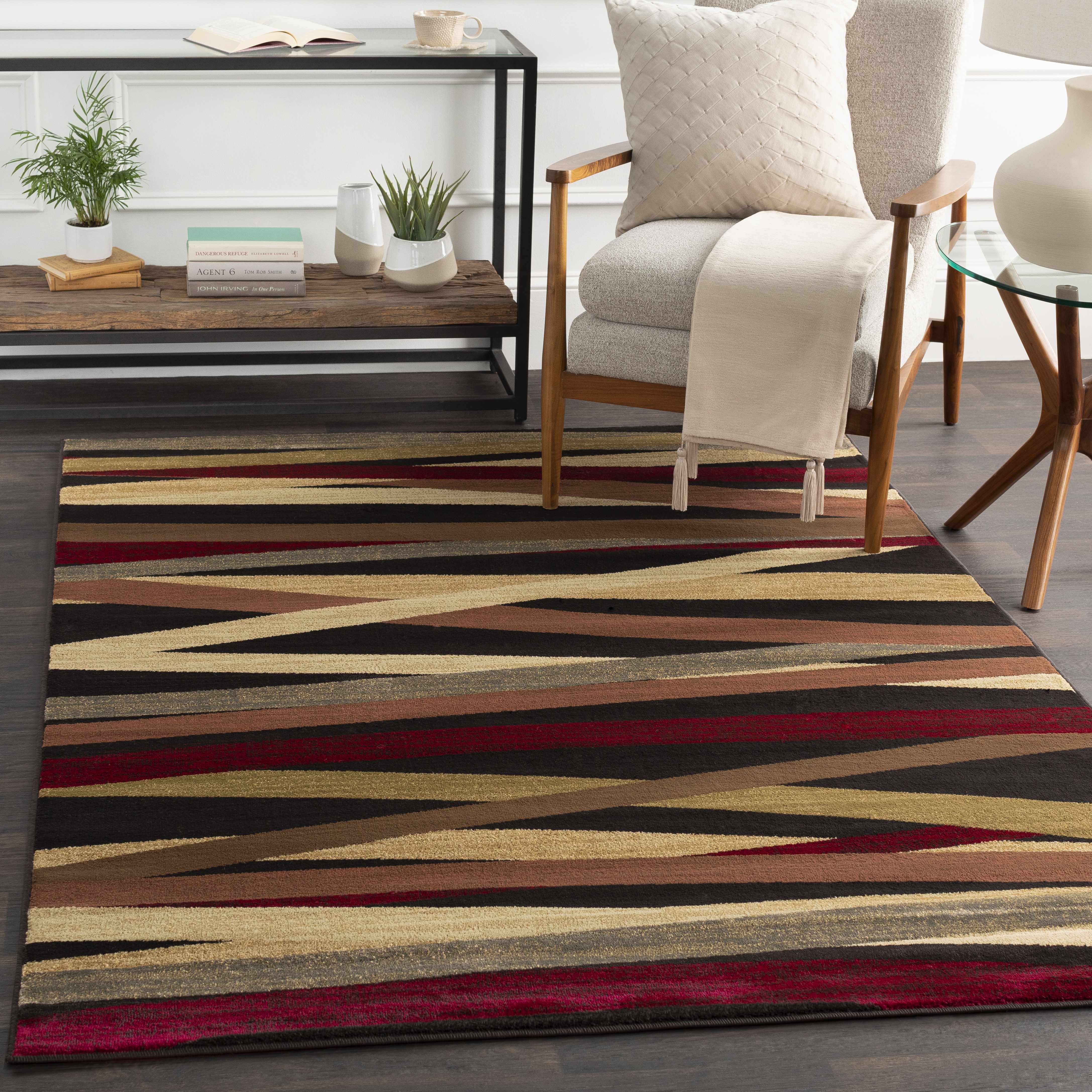 Brevard Striped  Area Rug - Clearance - Image 2