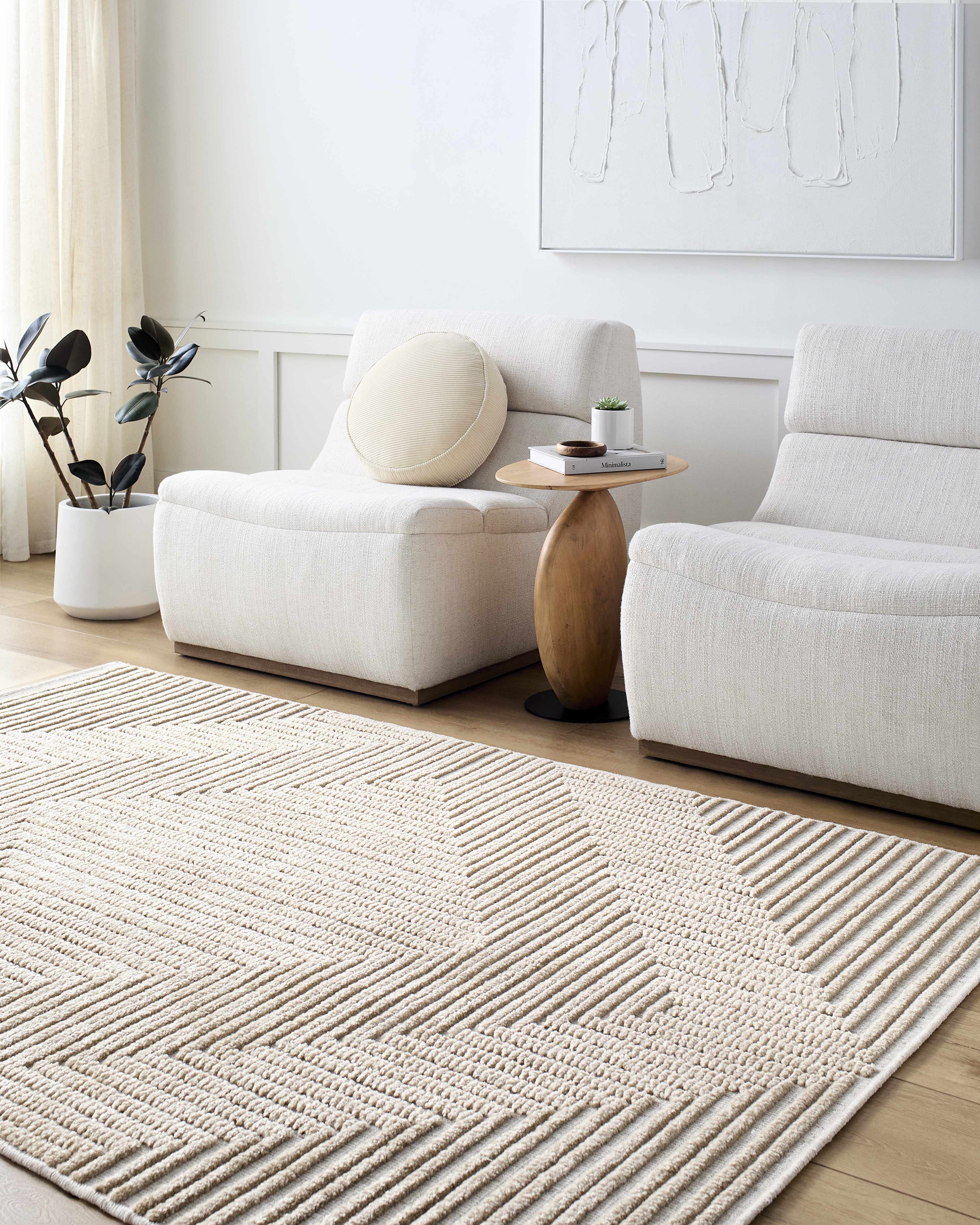 Briana Brown Washable Area Rug - Image 2